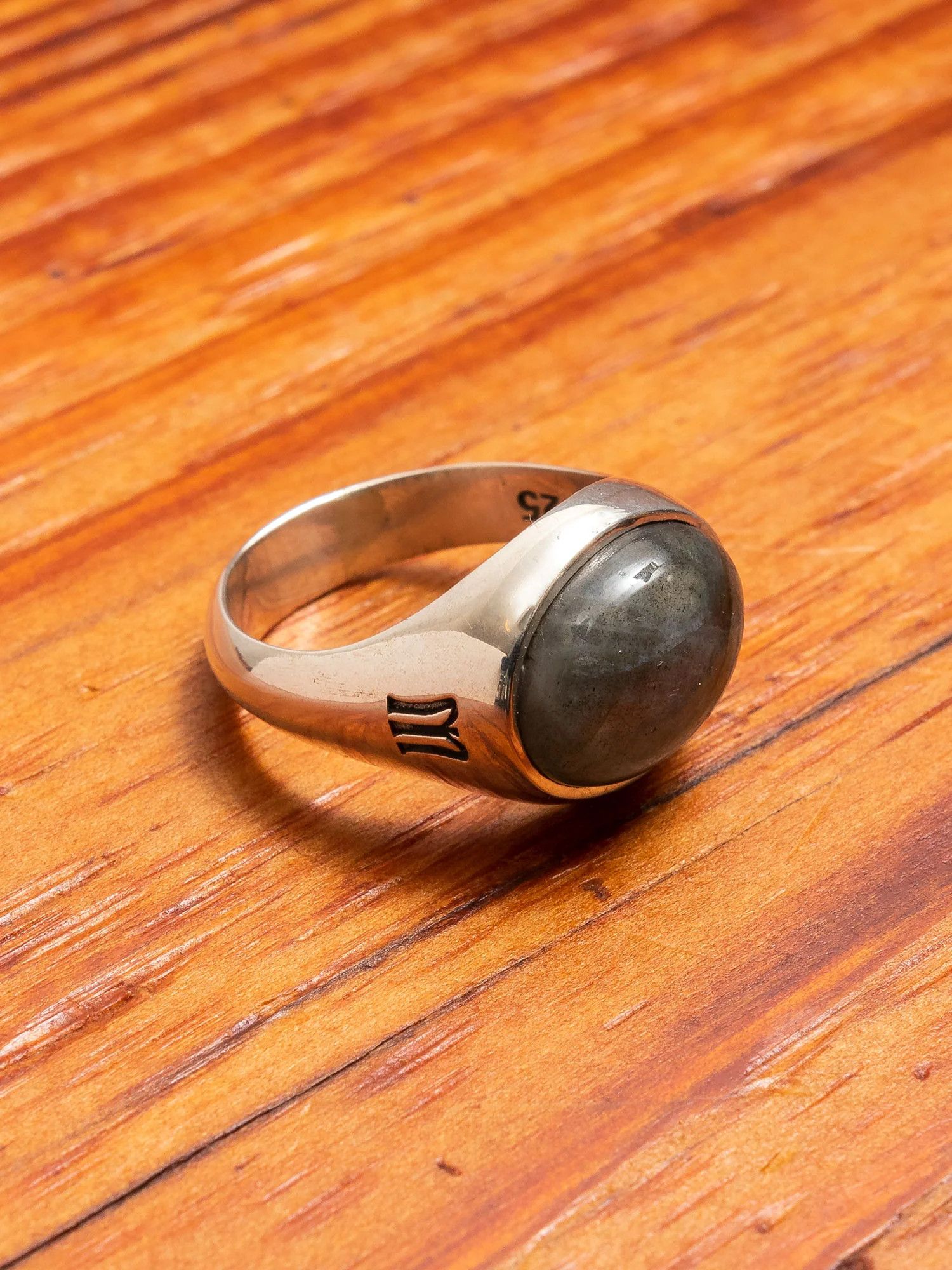 Other MAPLE Tubby Ring Silver 925 Labradorite Size ONE SIZE - 1 Thumbnail