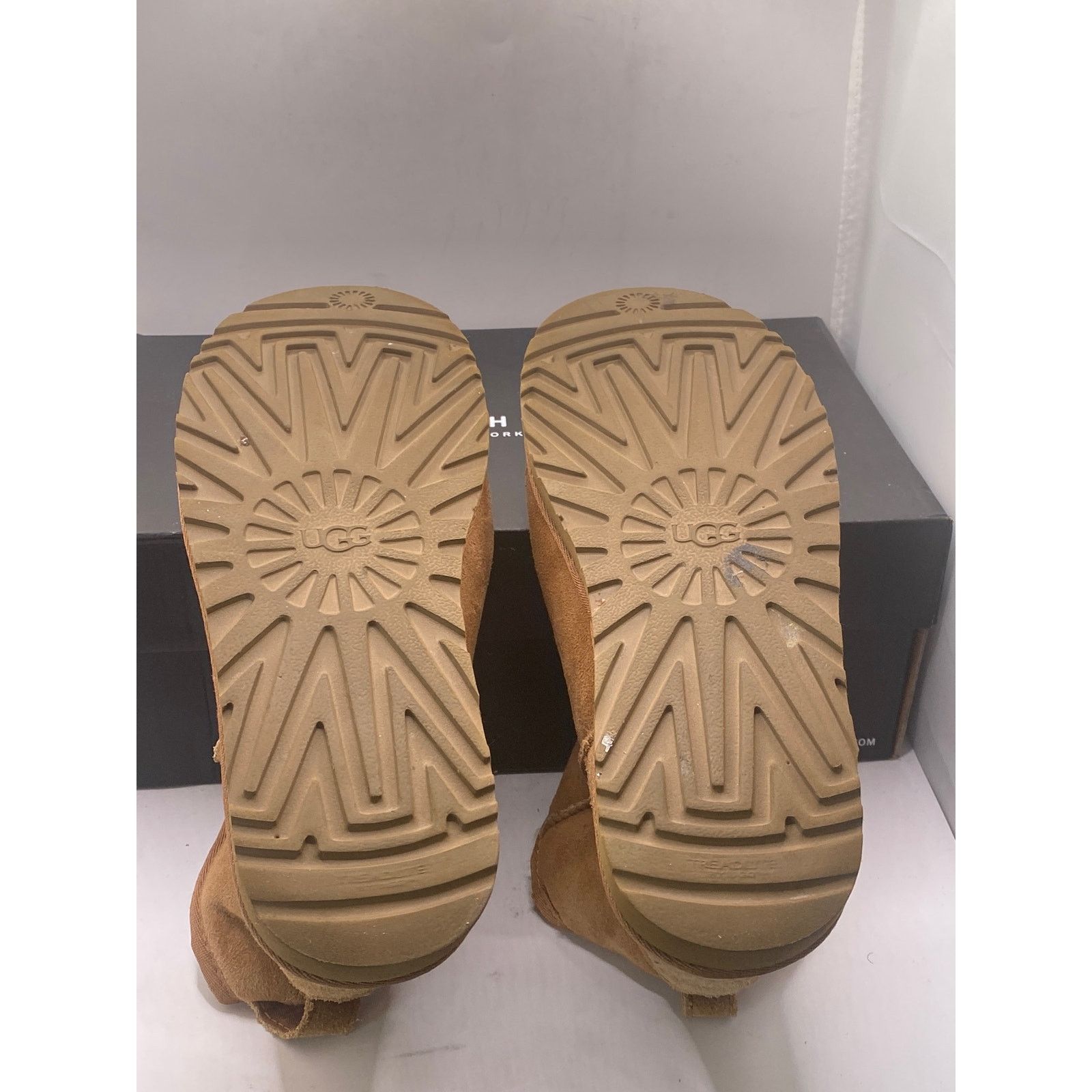 Ugg UGG(R) Utra Mini Classic Boot, Size 7 in Antelope Size 7 Size US 7 / IT 37 - 7 Thumbnail
