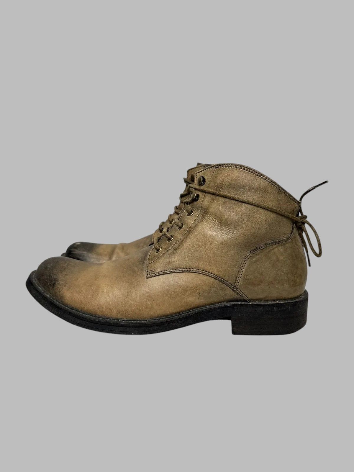 If Six Was Nine Rare Handmade AS 98 Guidi Style Italian Leather Boots Size US 9 / EU 42 - 2 Thumbnail