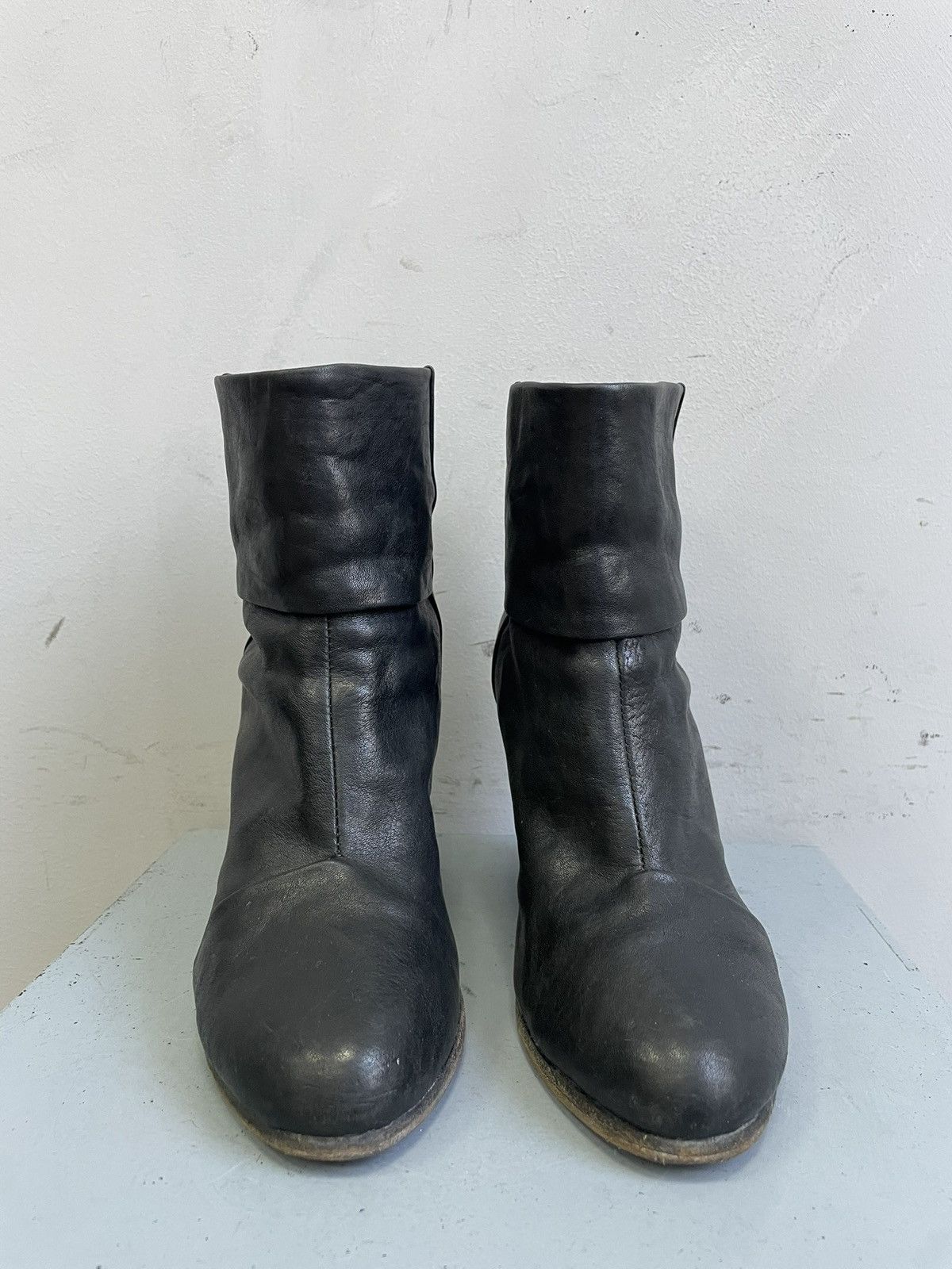 Rag & Bone Rag & Bone leather ankle boots vintage y2k rick owens style Size US 6 / IT 36 - 5 Thumbnail