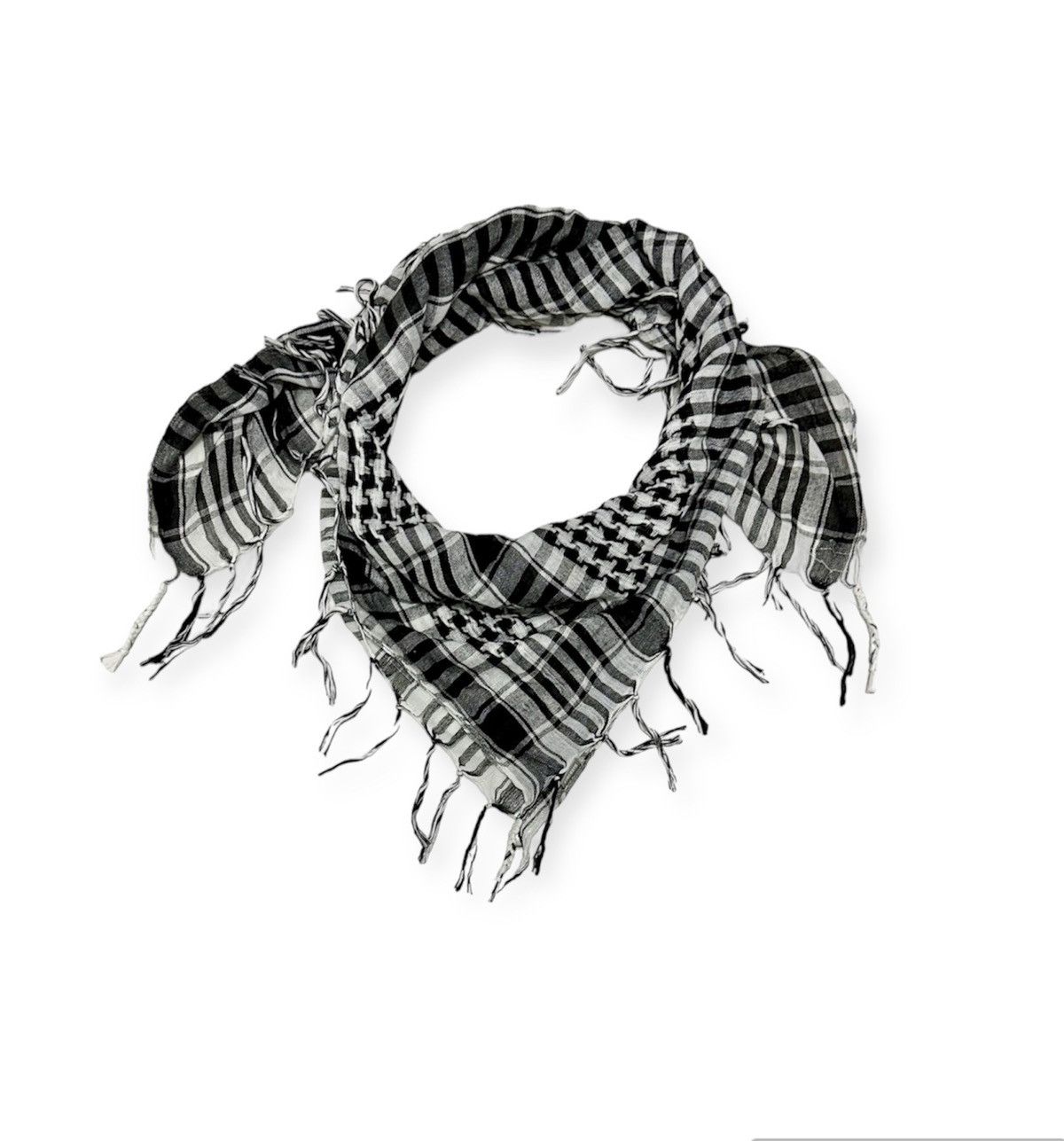 Japanese Brand AW07 Fineboys Riot Riot Riot SHEMAGH KEFFIYEH SCARF WRAP Size ONE SIZE - 2 Thumbnail