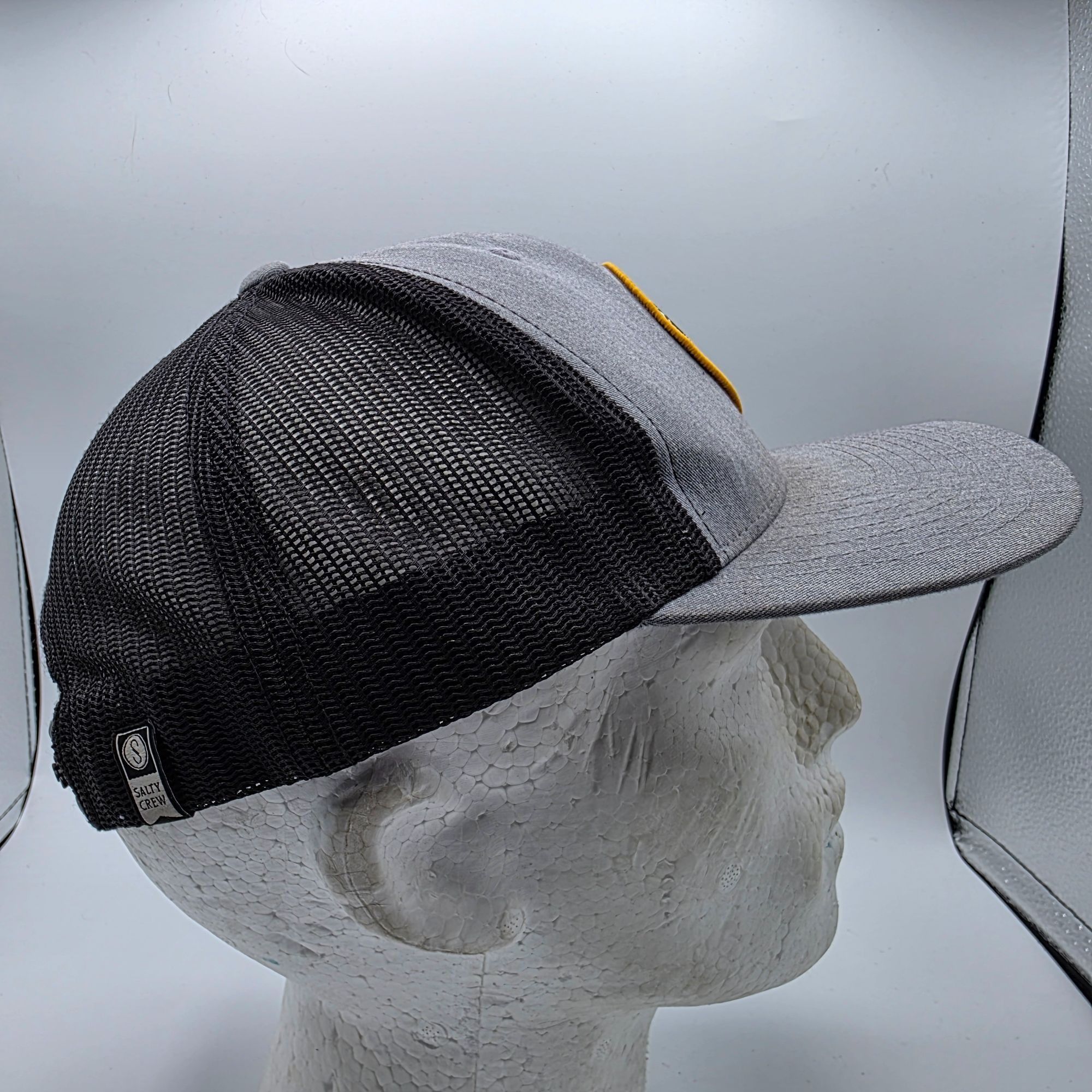 Other Salty Crew Bottom Dweller Retro Mens Gray Trucker Hat Fishin Size ONE SIZE - 4 Thumbnail