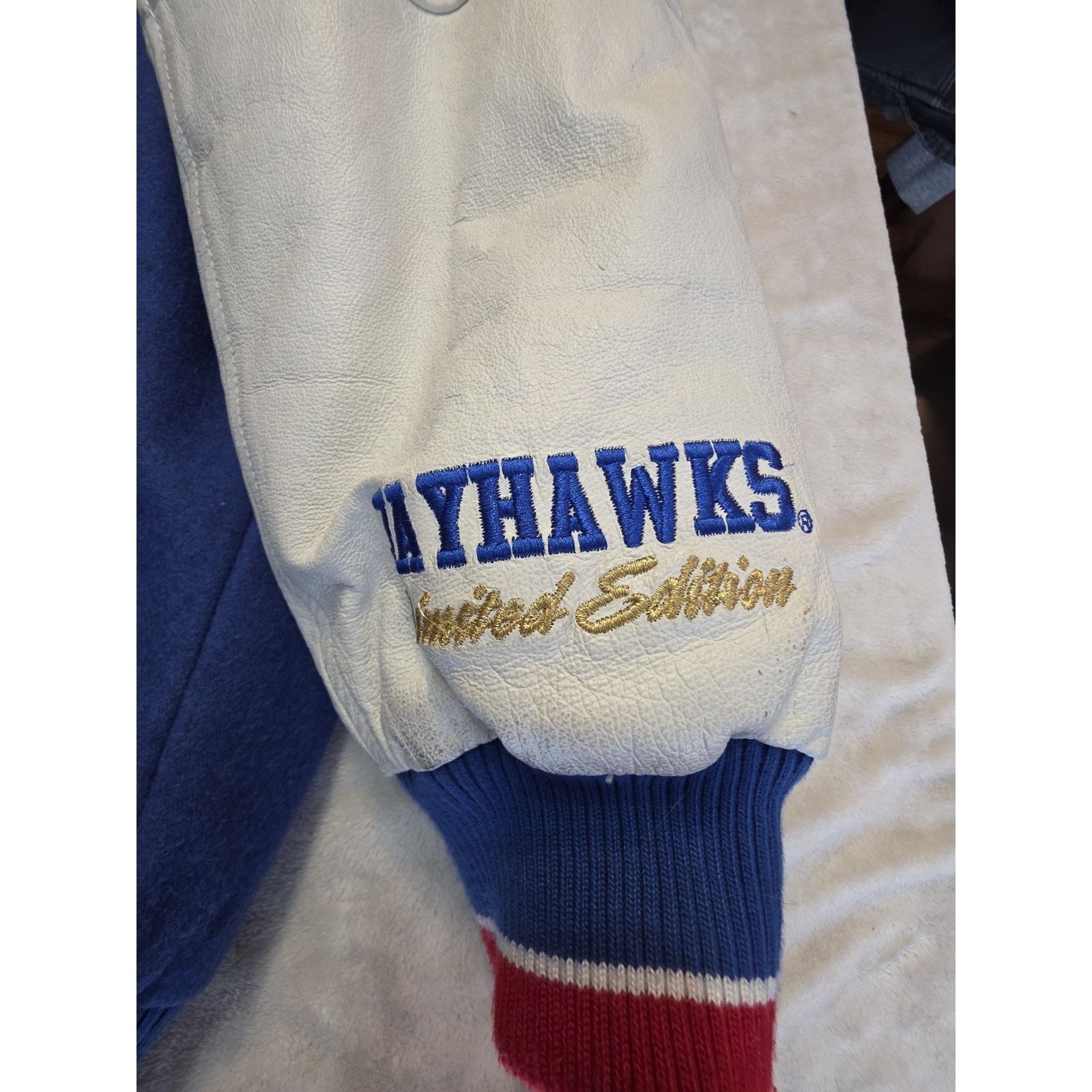 Other rare vintage Kansas University KU Jayhawks National Champs Size US XXL / EU 58 / 5 - 10 Thumbnail
