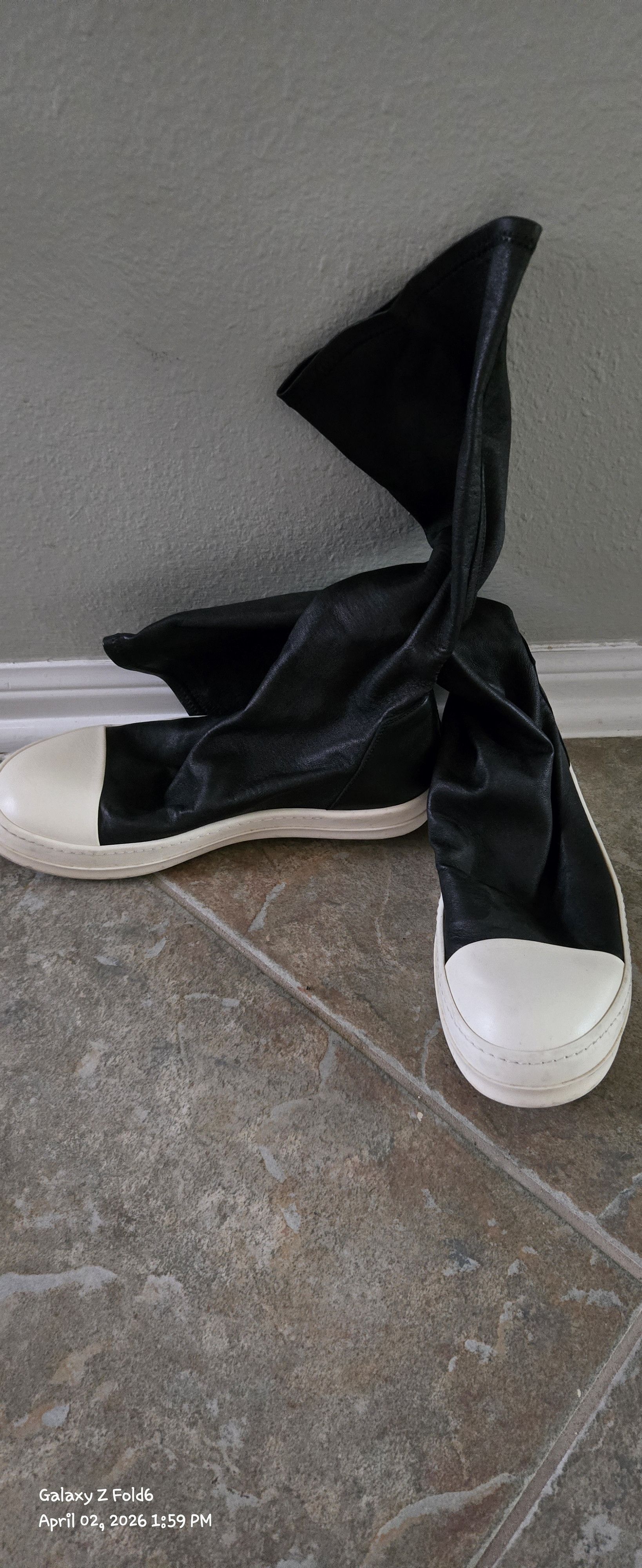 Rick Owens Clean Rick Owens Sock Sneakers Size US 9 / EU 42 - 2 Thumbnail
