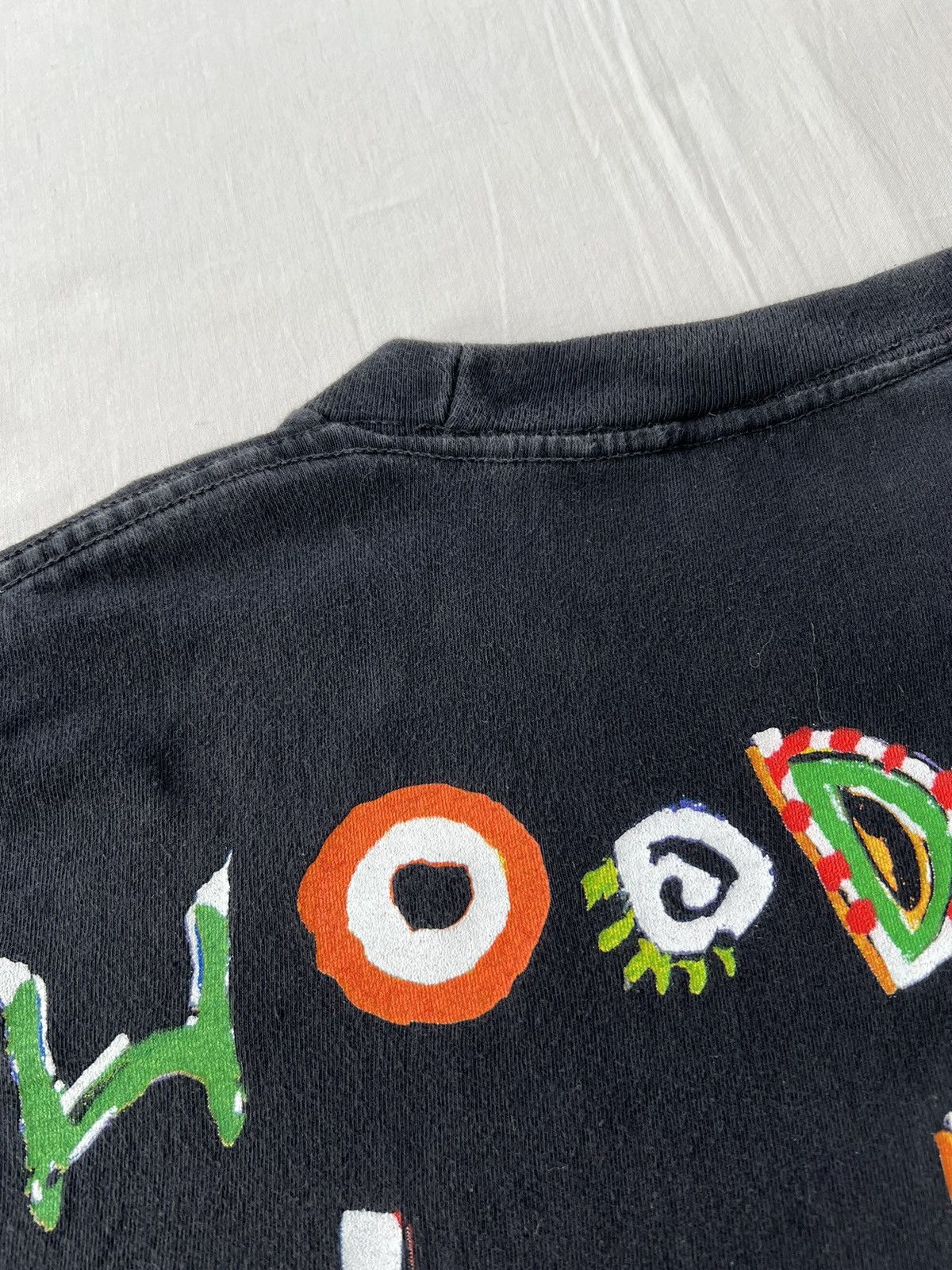 Band Tees Vintage 1995 The Rolling Stones Voodoo Lounge Black T-shirt Size US XL / EU 56 / 4 - 15 Thumbnail