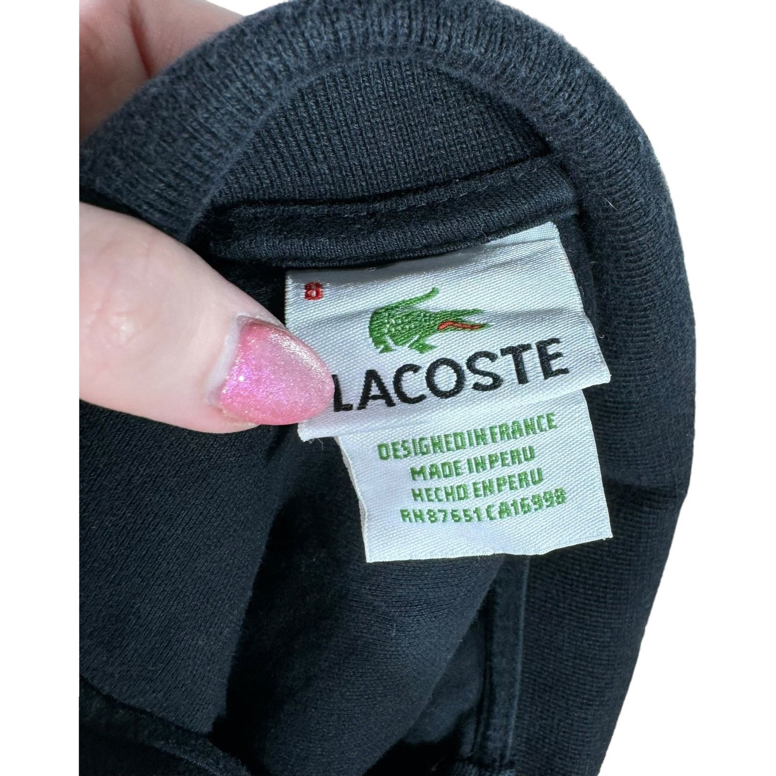 Lacoste Lacoste Short Sleeve Polo Size US XL / EU 56 / 4 - 7 Thumbnail