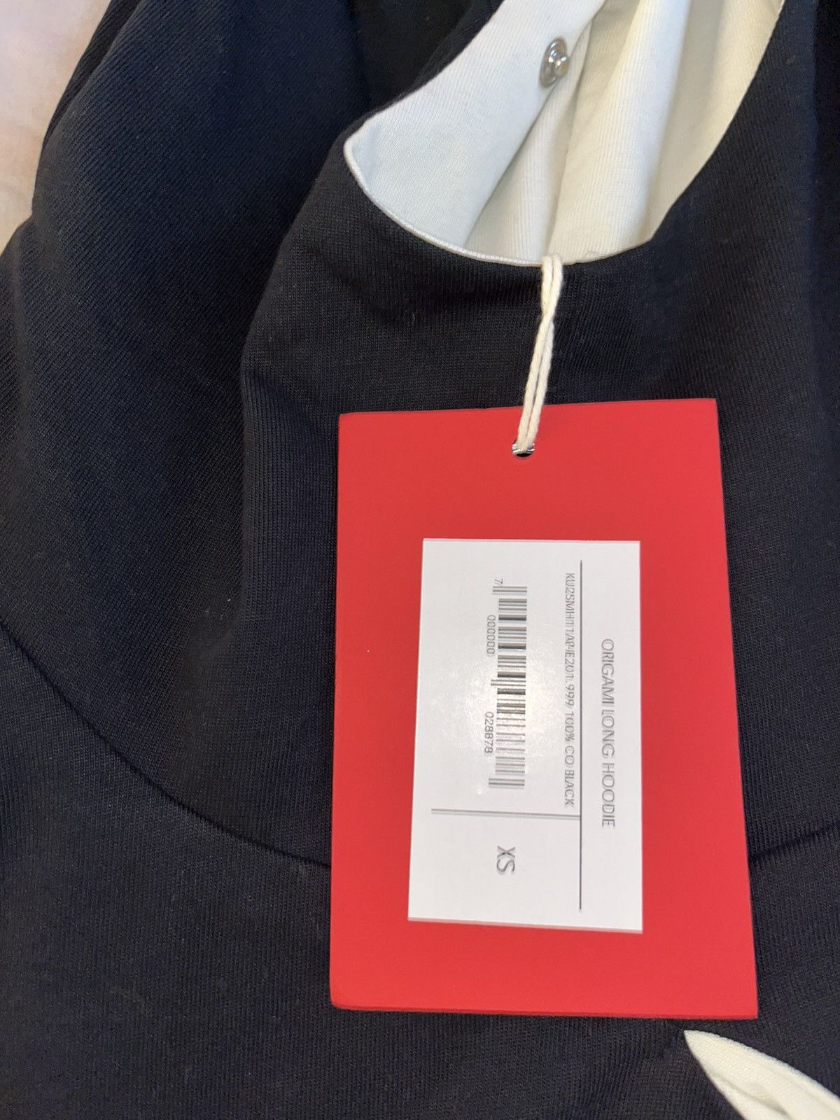 Kusikohc Kusikohc - Origami Long Hoodie Size US XS / EU 42 / 0 - 5 Thumbnail