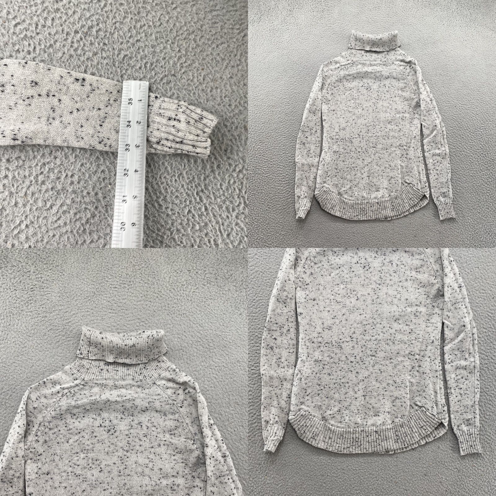Vintage Aventura Wool Blend Turtleneck Knit Sweater Womens XS Pullover Size XS / US 0-2 / IT 36-38 - 8 Thumbnail