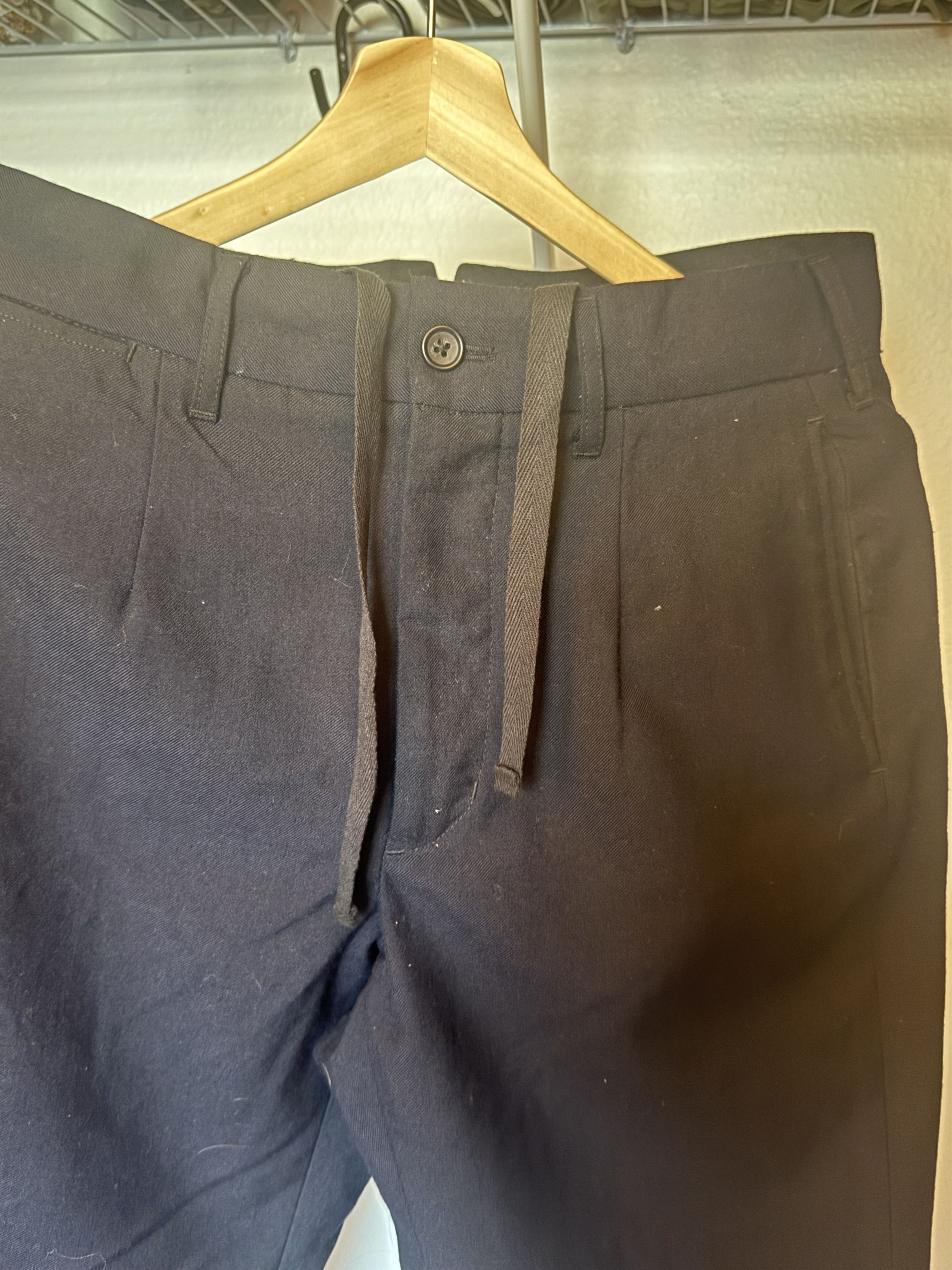Engineered Garments ANDOVER PANT DARK NAVY UNIFORM SERGE - Small Size US 32 / EU 48 - 4 Thumbnail
