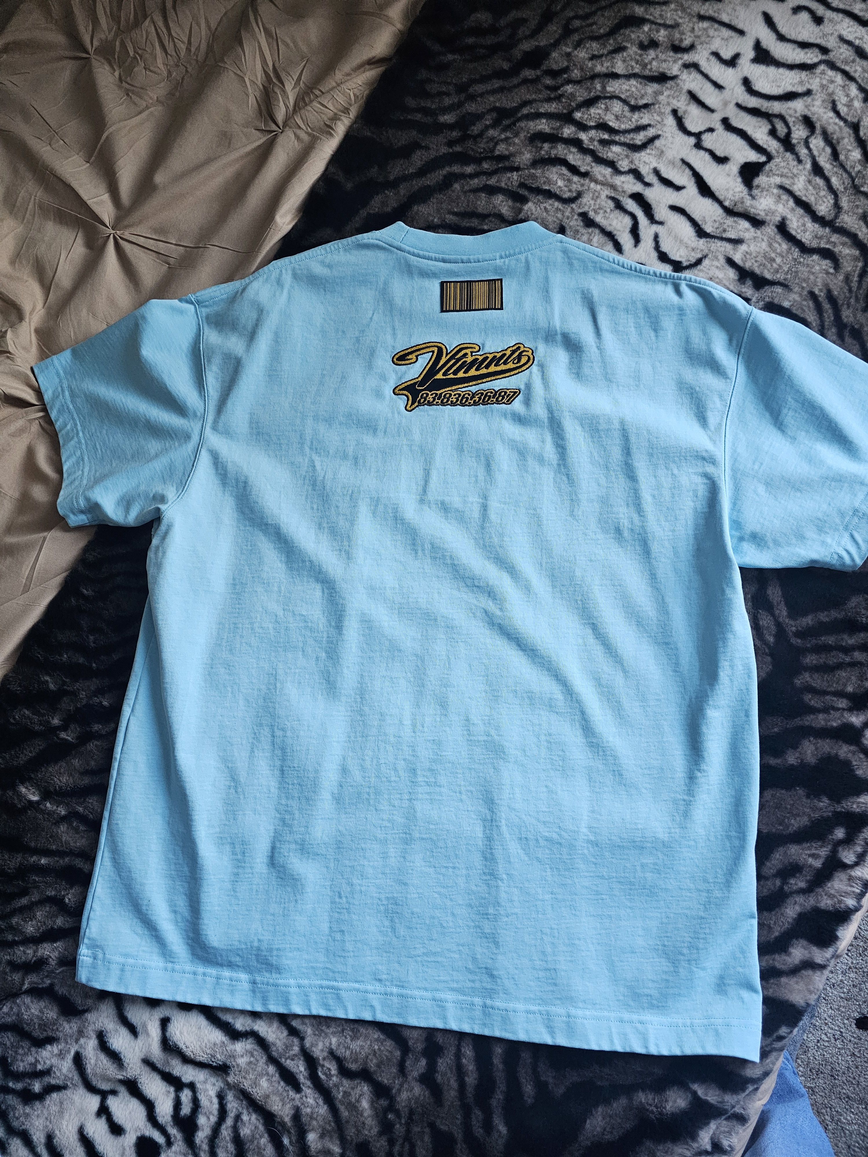 Vetements VTMNTS Baby Blue Men's Short Sleeve Size US S / EU 44-46 / 1 - 3 Thumbnail