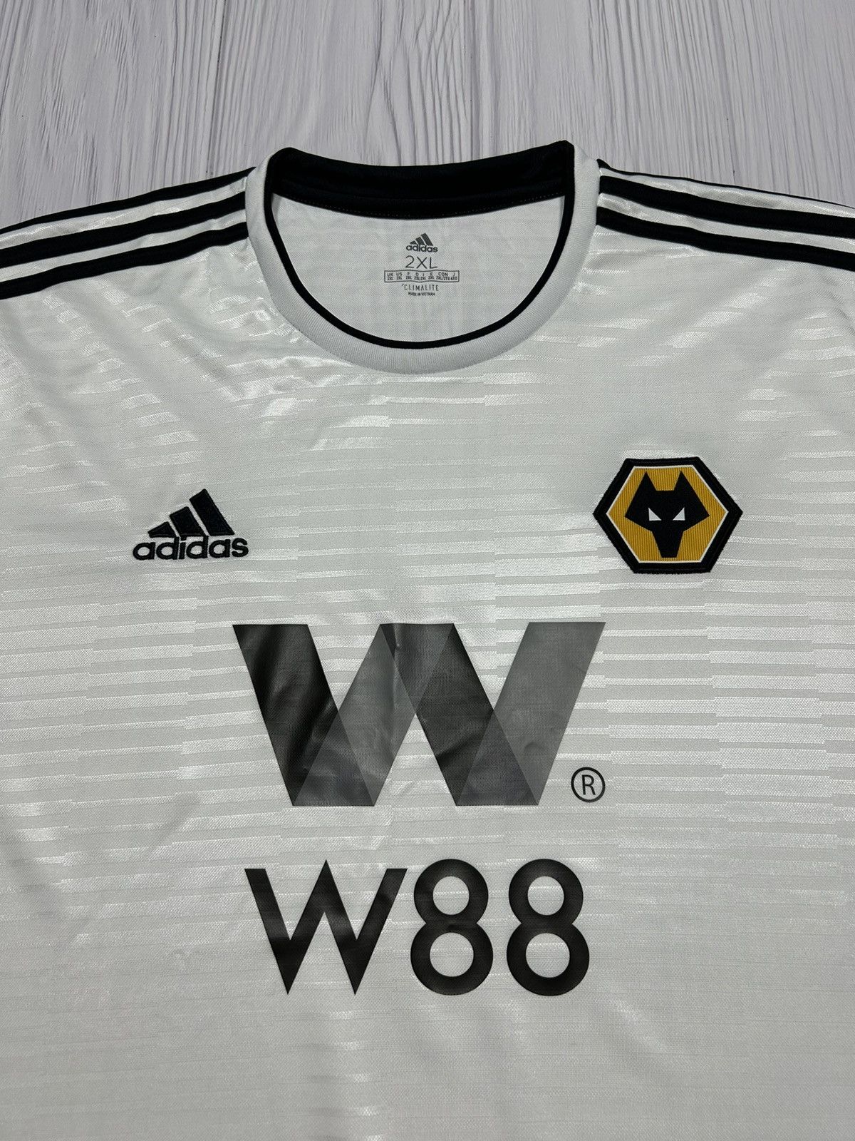 Adidas Wolverhampton 2018/19 Adidas Soccer Jersey Size XXL Size US XXL / EU 58 / 5 - 4 Thumbnail