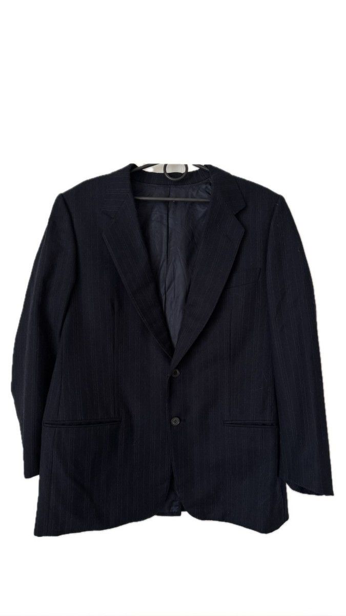 Lanvin Dark blue blazer Size 52R - 2 Thumbnail