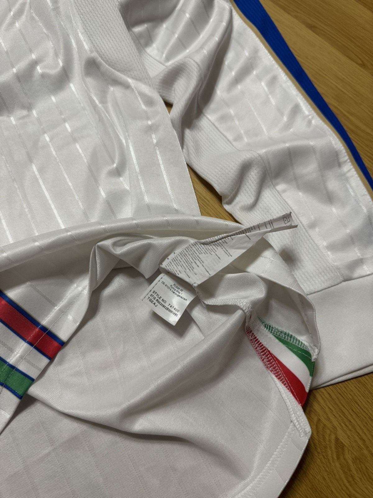 Puma Puma Simone Zaza Italy Long Sleeve Away Jersey 2015/16 Size US L / EU 52-54 / 3 - 11 Thumbnail