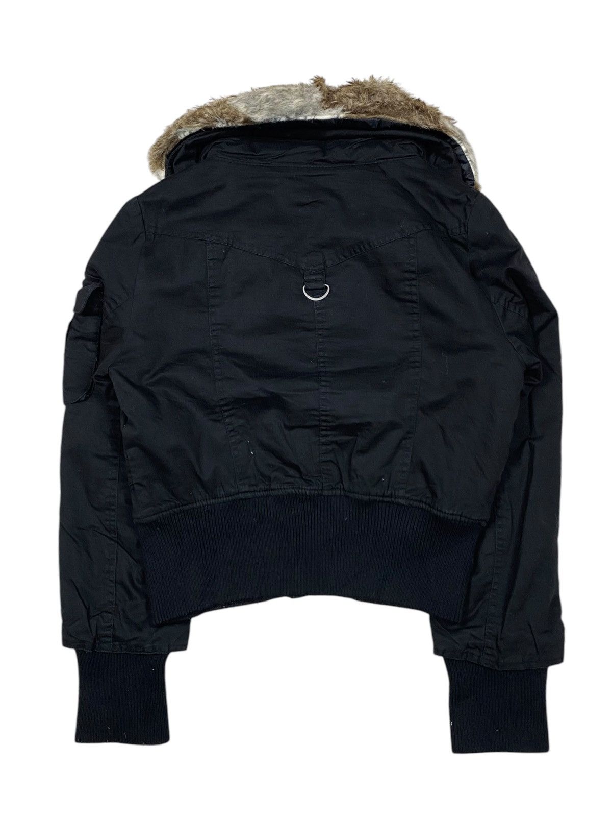 14th Addiction 2000s Joky Gal - Vkei Syle Fur Bomber Jacket Size US M / EU 48-50 / 2 - 3 Thumbnail