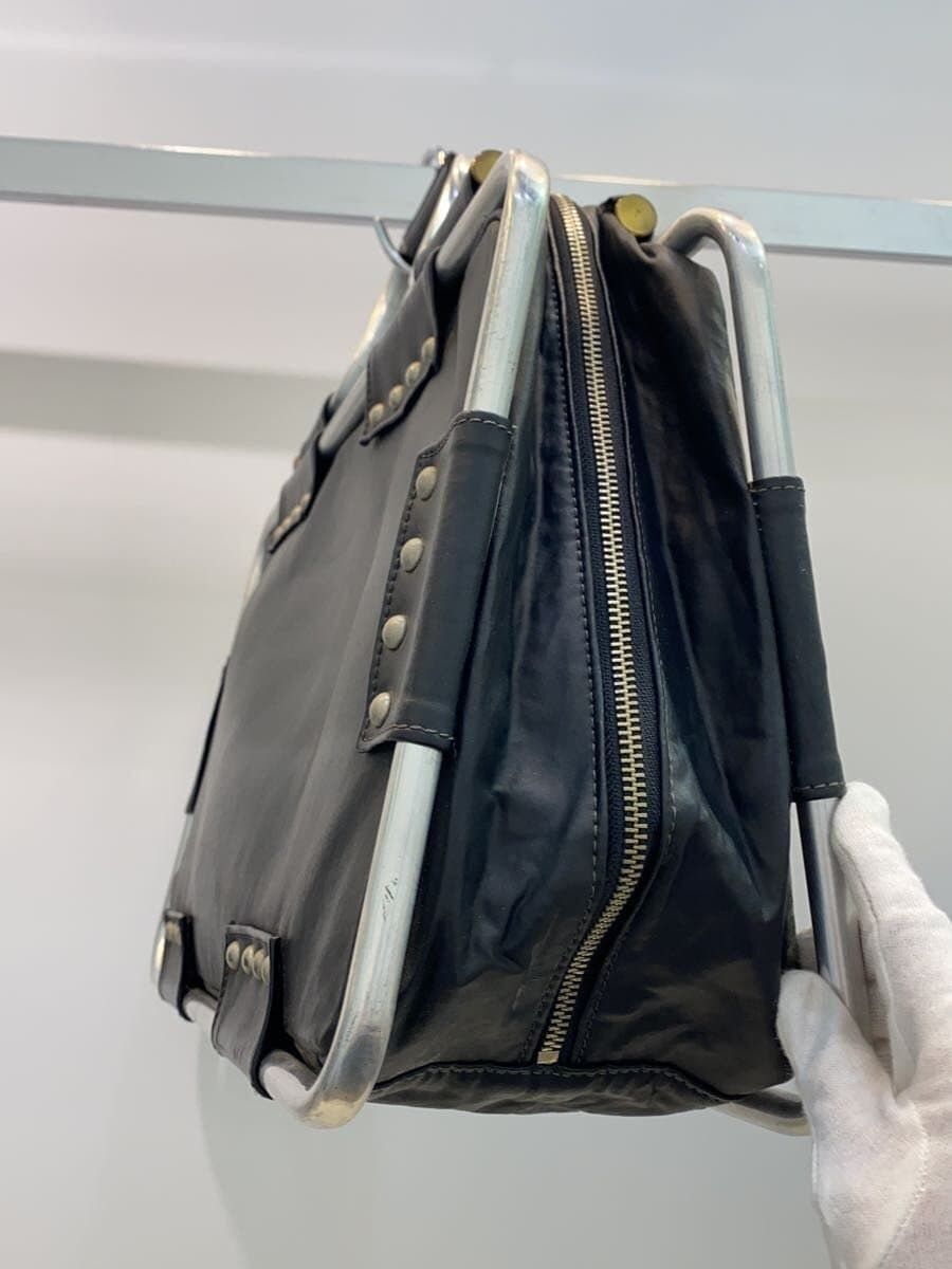 Jean Paul Gaultier Archive Studded Leather Briefcase Bag Size ONE SIZE - 6 Thumbnail