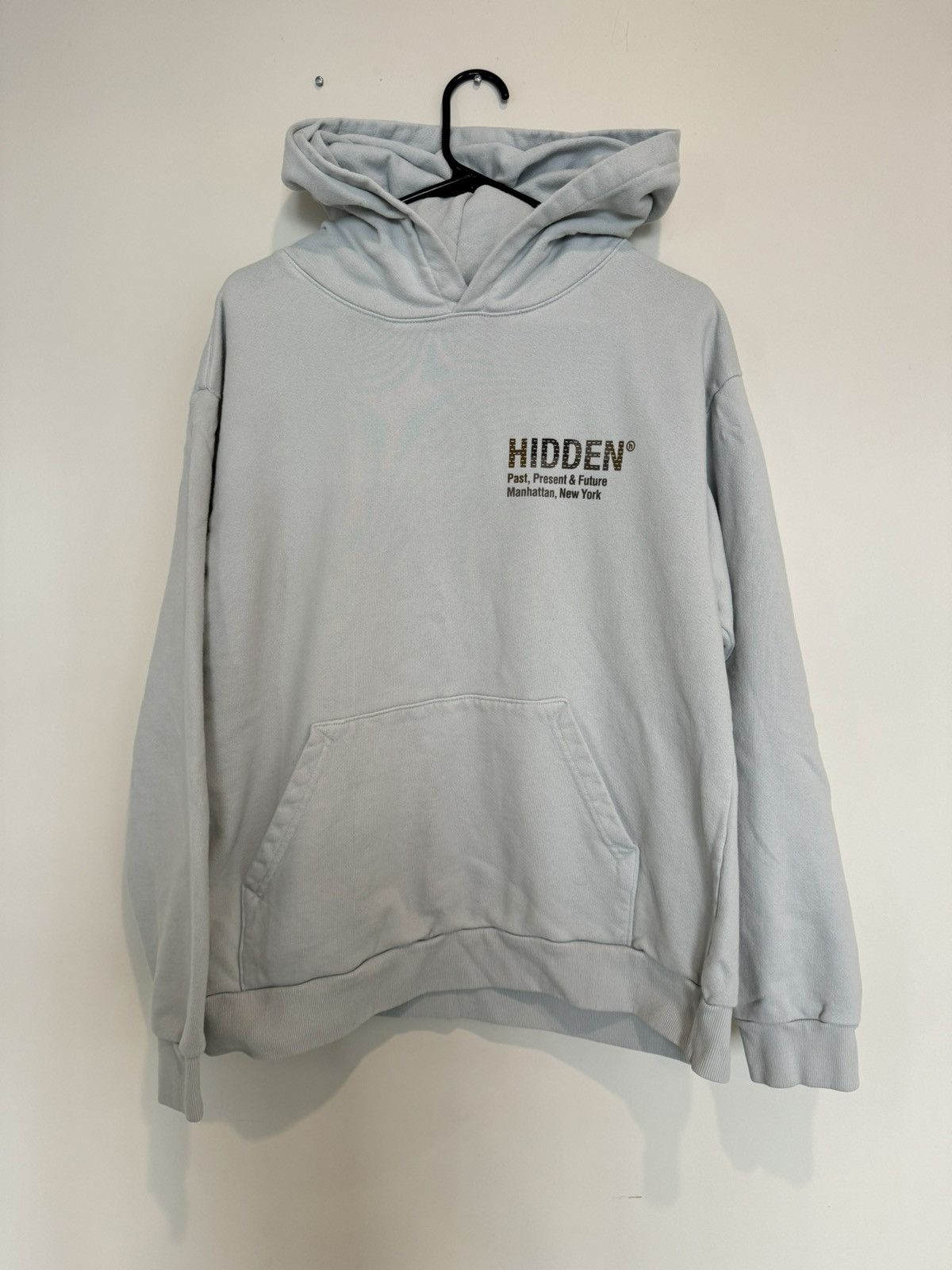 HIDDEN Hidden NY Boro Stitch Logo Grey Hoodie Size US M / EU 48-50 / 2 - 2 Thumbnail