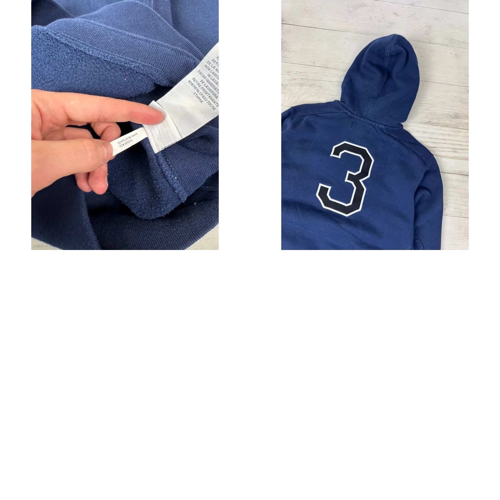 Polo Ralph Lauren Polo Ralph Lauren Big Logo Hoodie Mercer Men SZ S Blue Shirt Hoodie Adults? Size US S / EU 44-46 / 1 - 8 Thumbnail