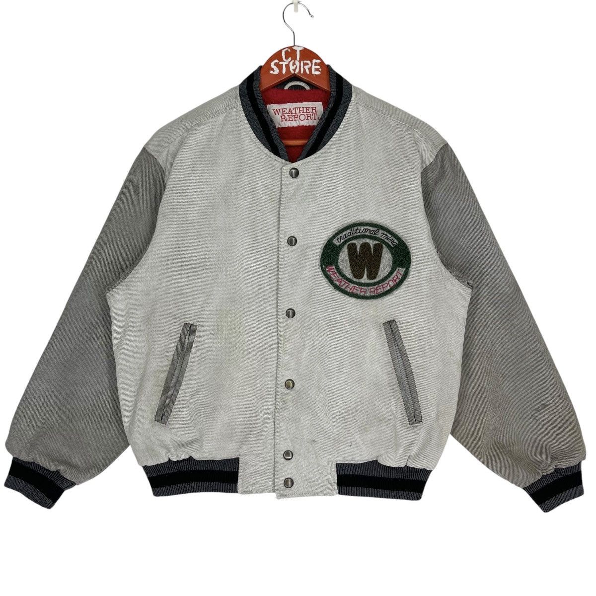 Vintage × Weather Report Weather Report Bomber Jacket Size US M / EU 48-50 / 2 - 1 Thumbnail