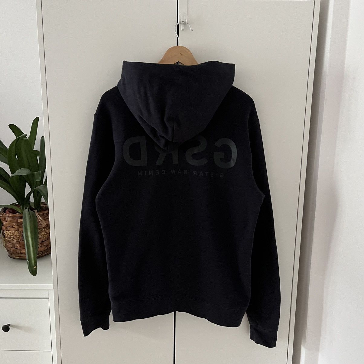 G-Star Vintage G-Star Big Central Logo Blue Zip Hoodie Streetwear Size US L / EU 52-54 / 3 - 12 Thumbnail
