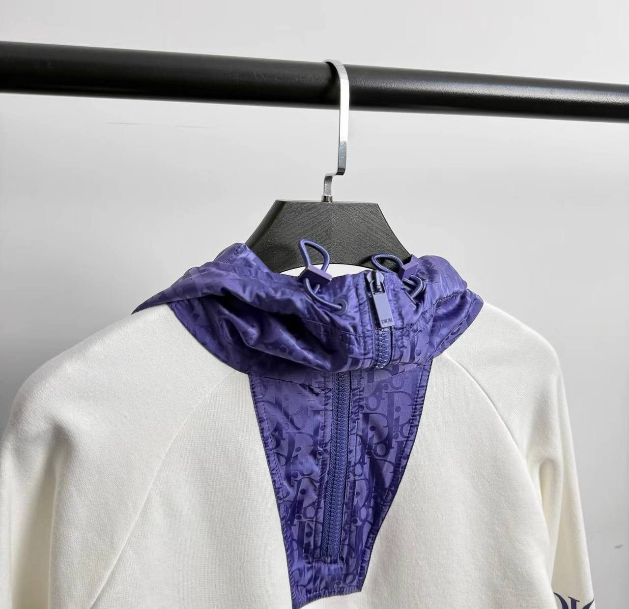 Dior DIOR/Dior nylon patchwork hoodie Size US M / EU 48-50 / 2 - 3 Thumbnail