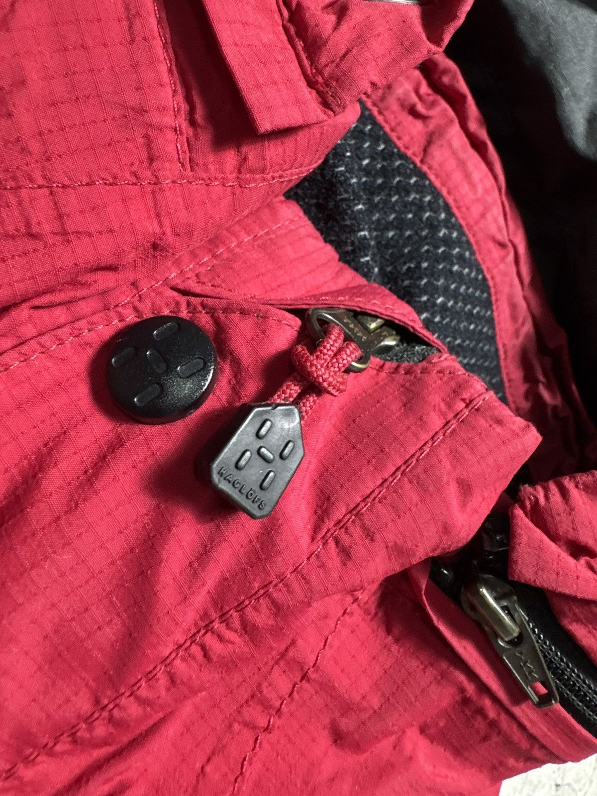 Haglofs Haglofs Gore-Tex Outdoor Windbreaker Jacket Size M Nylon Size US M / EU 48-50 / 2 - 6 Thumbnail