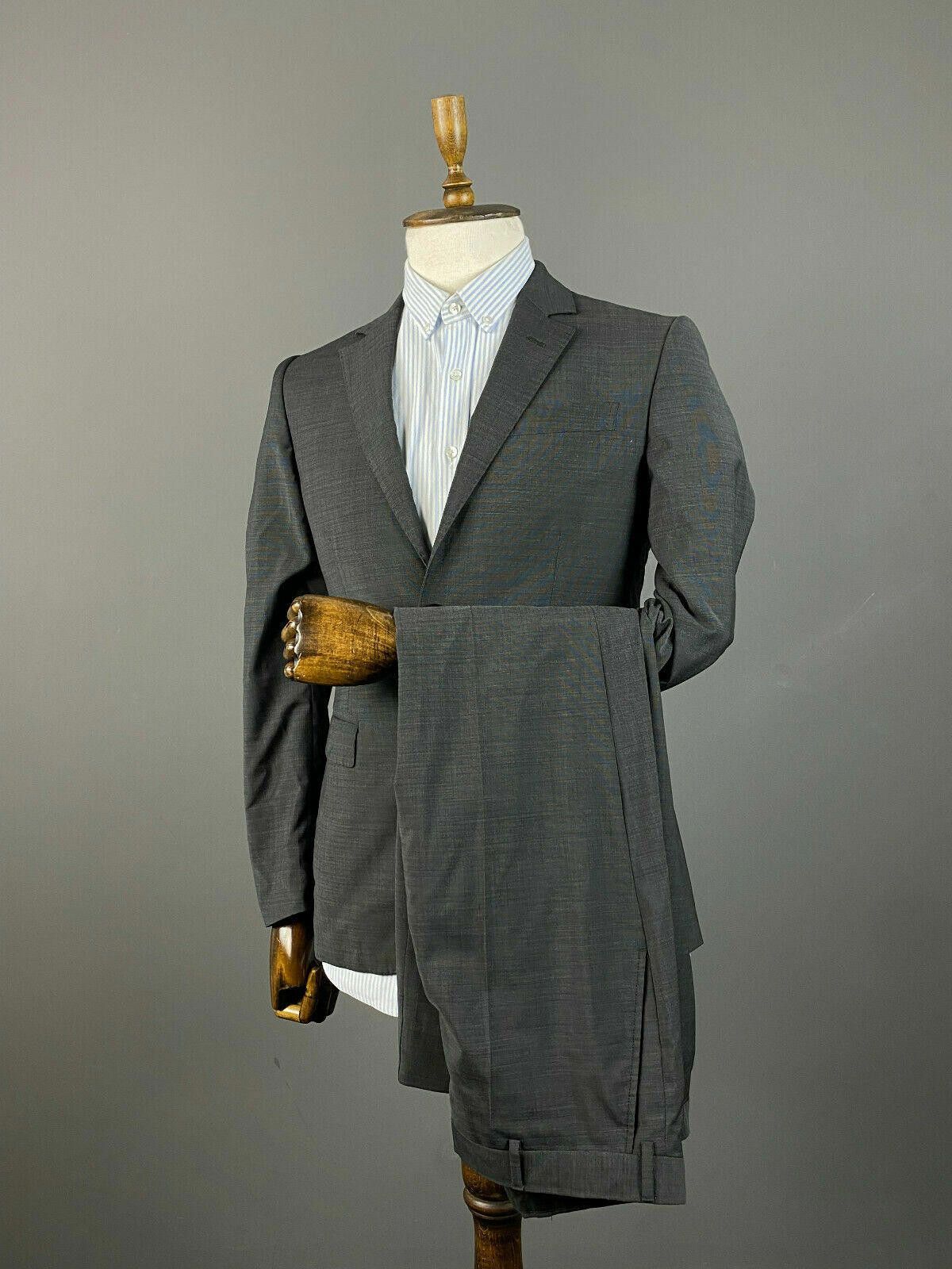 Moschino Men Moschino Grey Wool 2 Piece Suit + Patns Size 48 R Size 40R - 1 Thumbnail