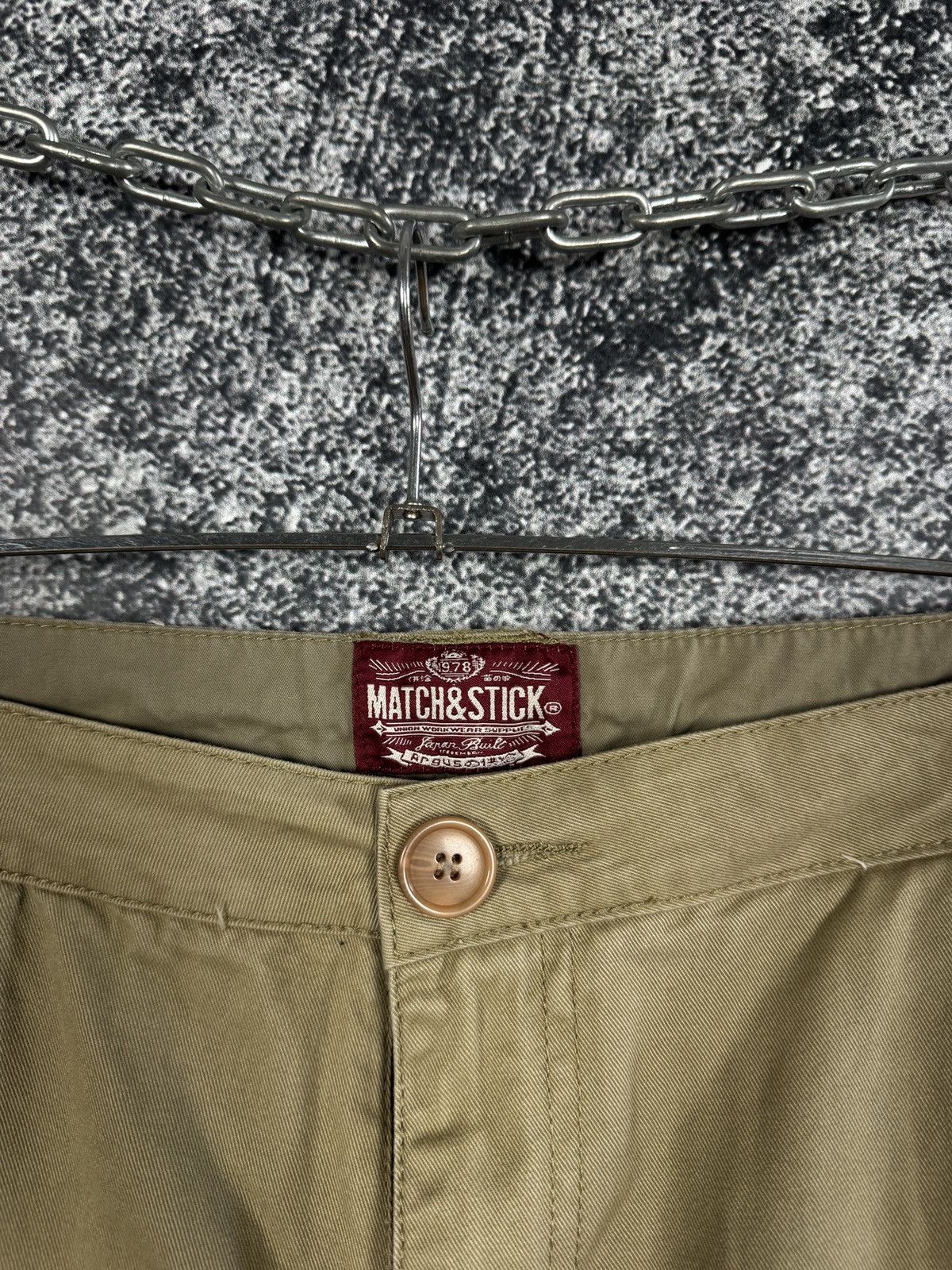 Vintage Match & Stick Cargo Pants Multi Pocket Outdoor Workwear Y2K Size US 38 / EU 54 - 7 Thumbnail