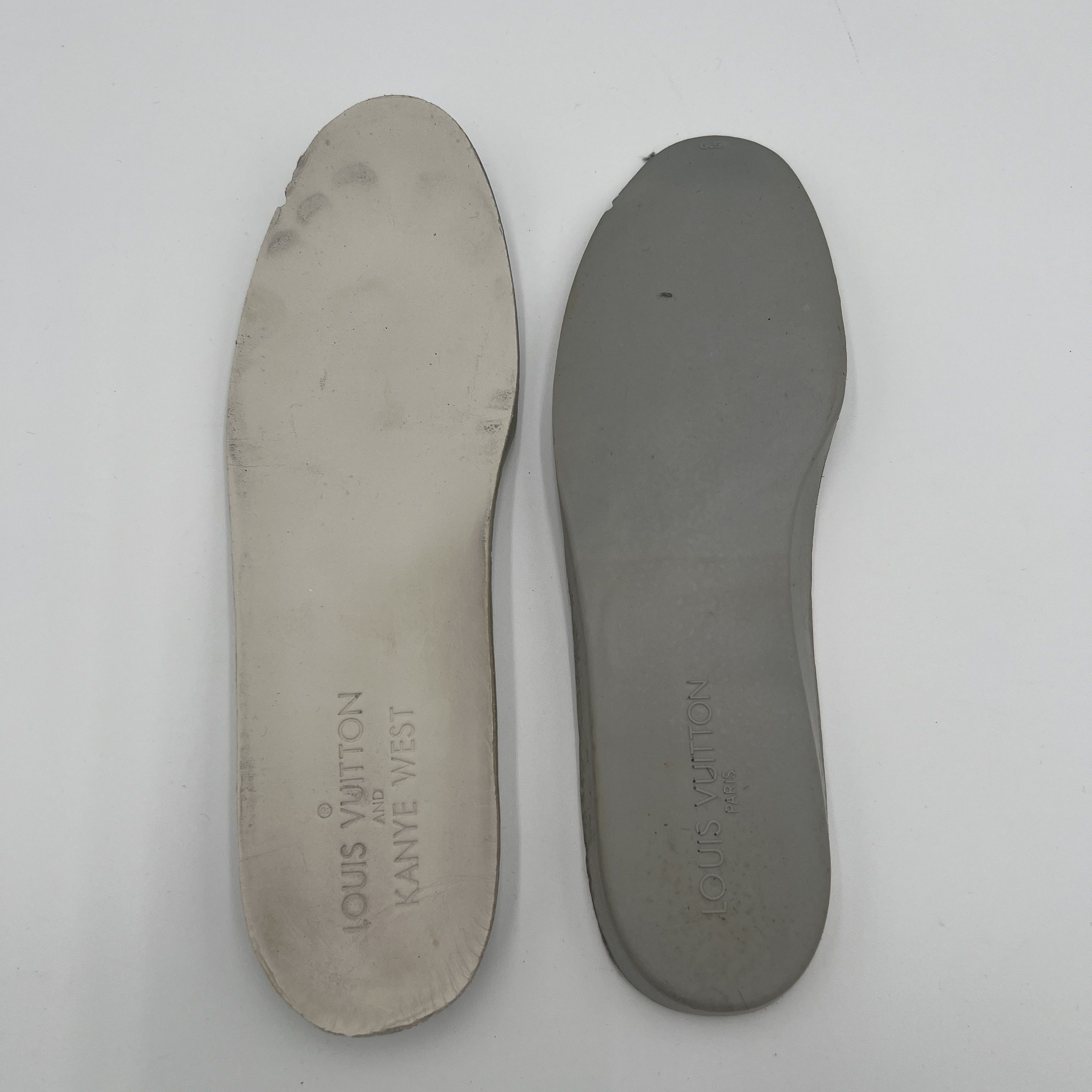 Kanye West × Louis Vuitton × Yeezy Louis Vuitton Don Kanye West Cream Low Top LV Sneakers Size US 8 / EU 41 - 9 Thumbnail