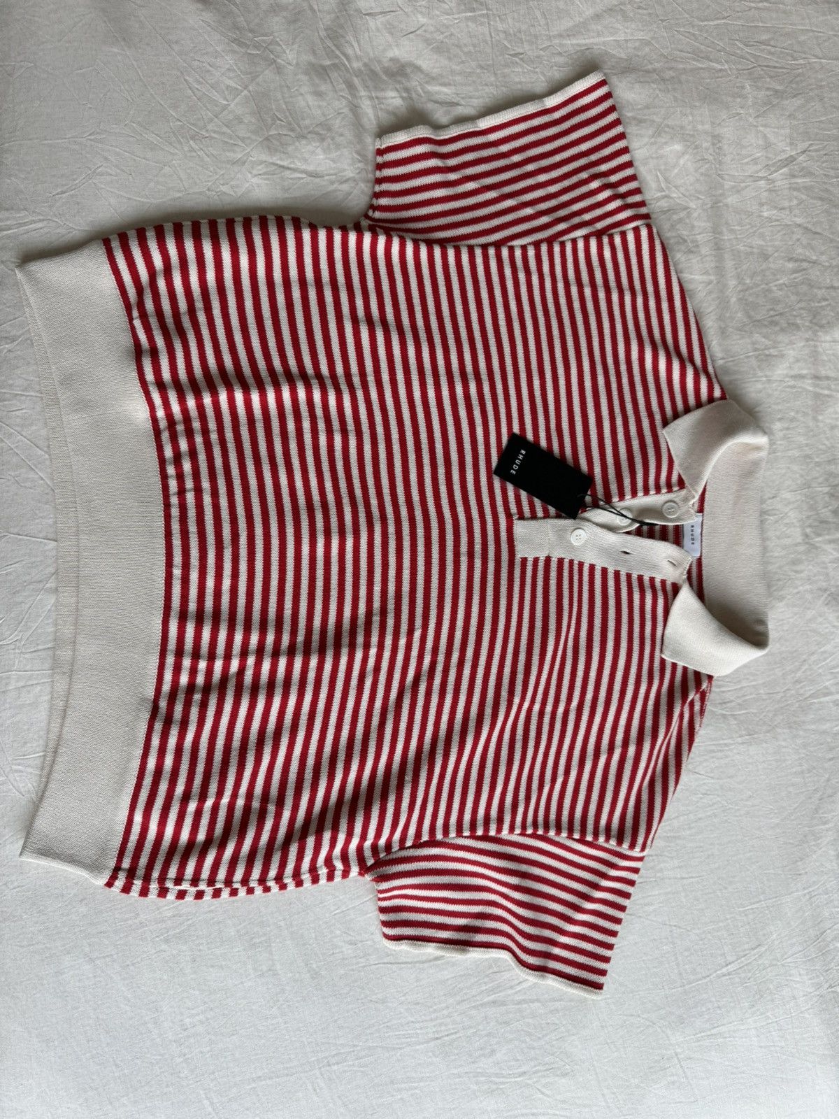 Rhude Boxy Knit Rhude Polo Sweater Size US L / EU 52-54 / 3 - 2 Thumbnail