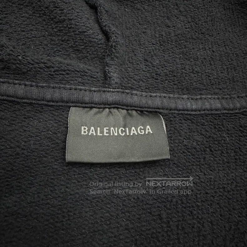 Balenciaga Balenciaga Lion head embroidery badge hooded sweatshirt Size US M / EU 48-50 / 2 - 2 Thumbnail