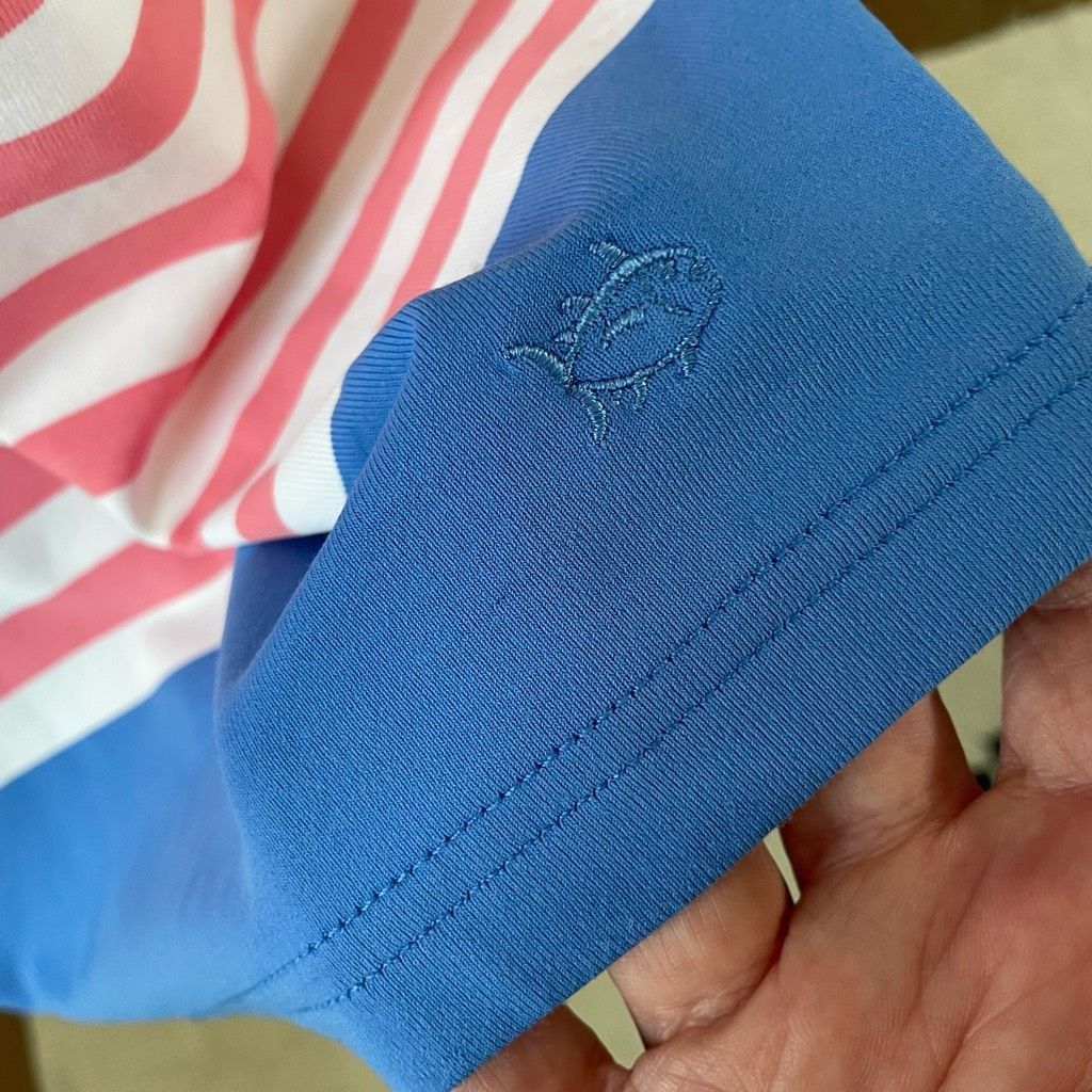 Southern Tide Southern Tide Stripe Tshirt Dress Pink Blue S Size S / US 4 / IT 40 - 4 Thumbnail