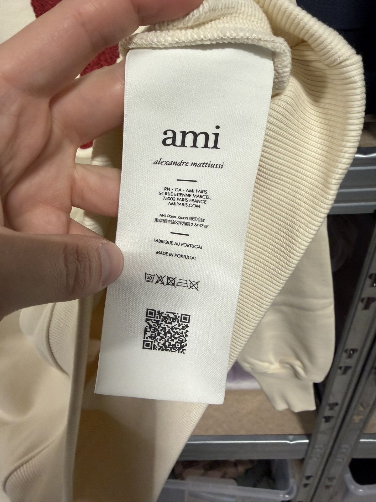 AMI Ami Paris Big Heart Sweatshirt NEW 500$ Size US XL / EU 56 / 4 - 6 Thumbnail
