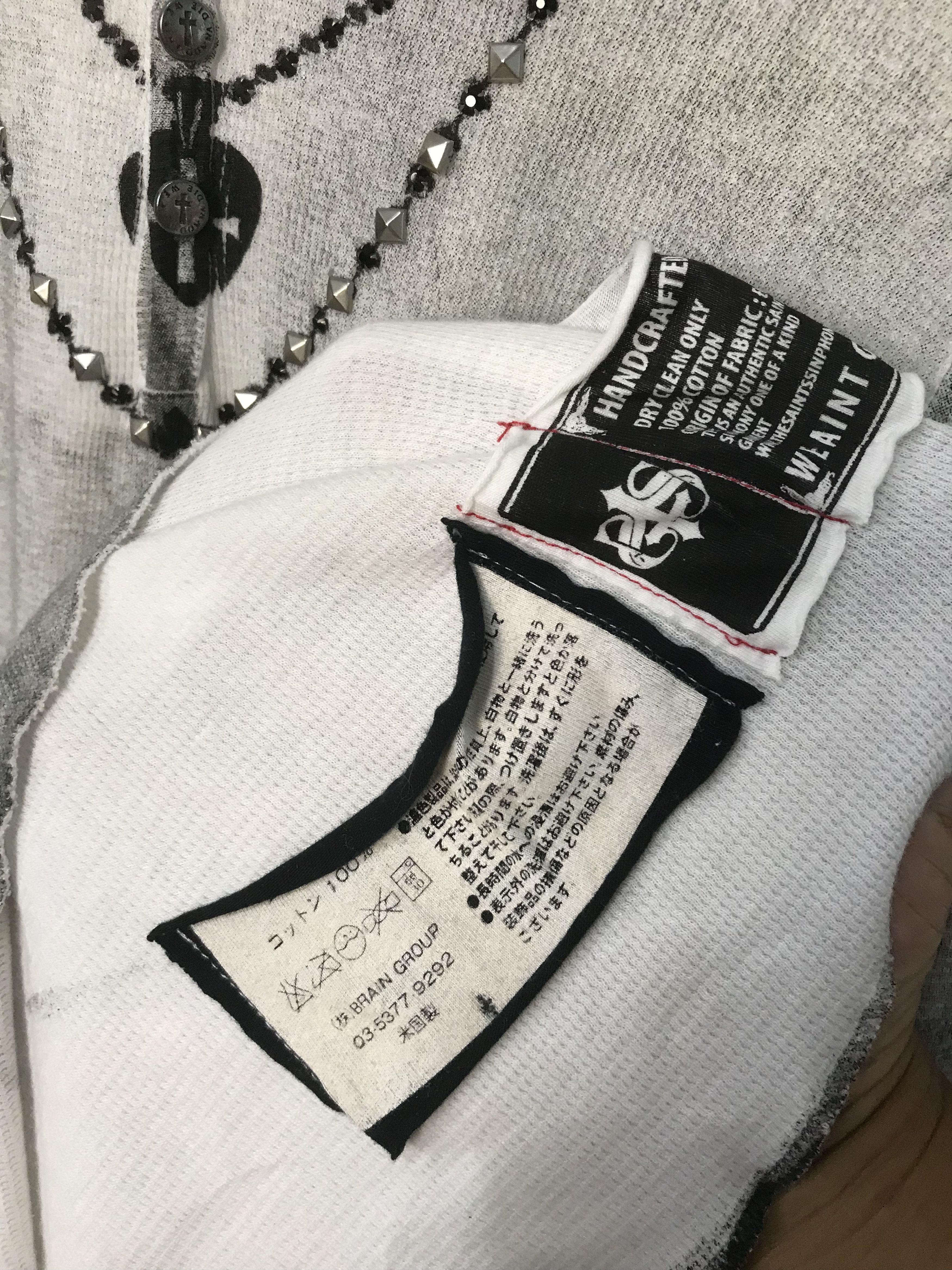 If Six Was Nine The Saint Sinphony distress Long Sleeve Size US XS / EU 42 / 0 - 8 Thumbnail