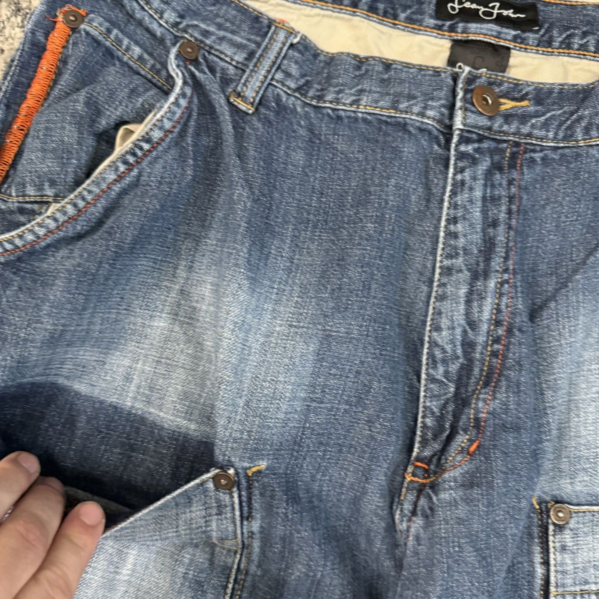 JNCO × Sean John × Vintage Crazy Vintage y2k Sean John baggy cargo unique shorts Size US 36 / EU 52 - 4 Thumbnail
