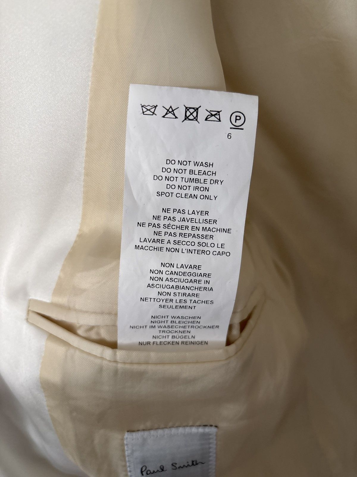 Paul Smith Paul Smith White Velvet Tuxedo Size 38R - 3 Thumbnail