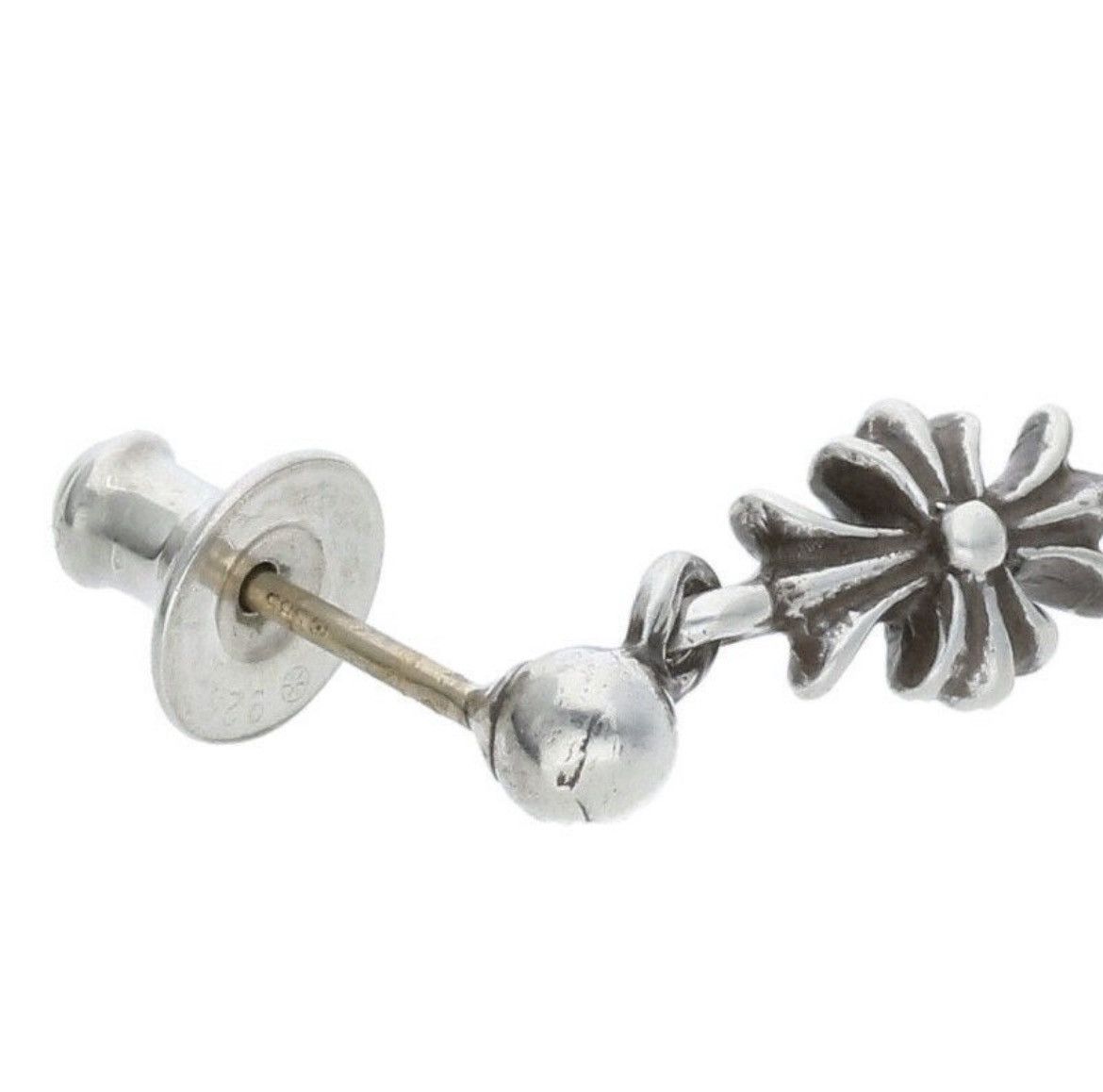 Chrome Hearts Chrome Hearts tiny ECH Plus 3 Drop Earring Size ONE SIZE - 4 Thumbnail