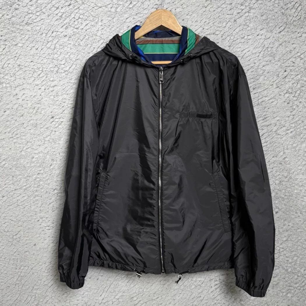 Prada Prada Reversible Striped Nylon Jacket M Size US M / EU 48-50 / 2 - 1 Thumbnail