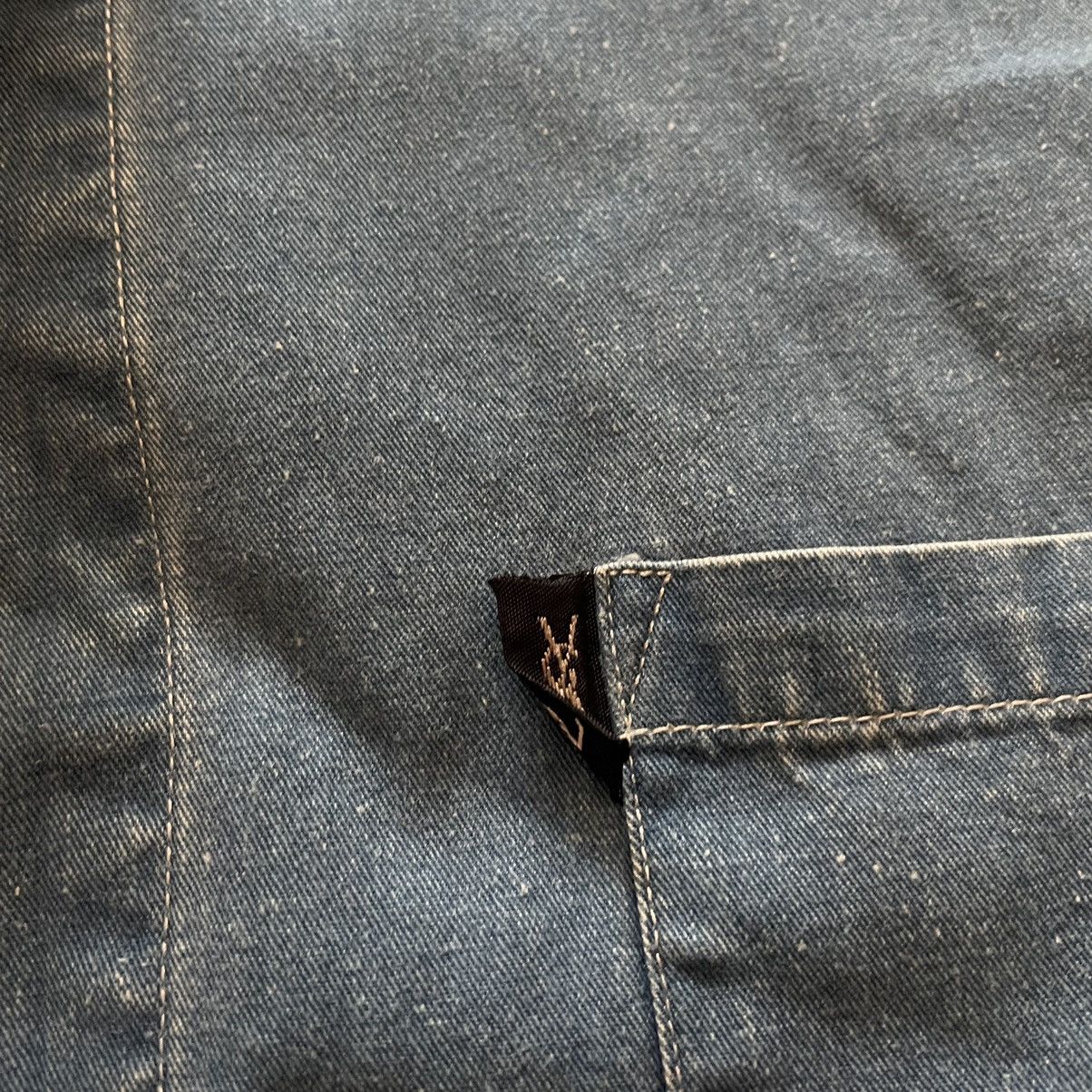Vintage × Yves Saint Laurent 90’s Jeans YSL Shirt Denim Summer YSL Tee Size US XXL / EU 58 / 5 - 8 Thumbnail
