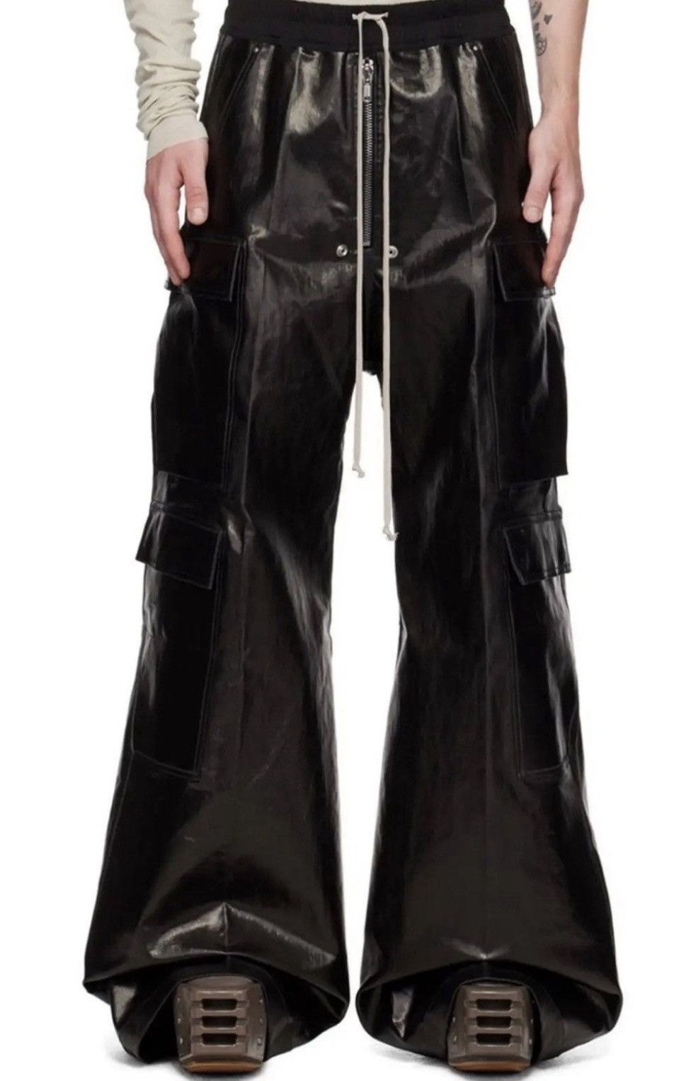 Rick Owens Rick Owens Waxed Cargo Belas used size 34 | Grailed