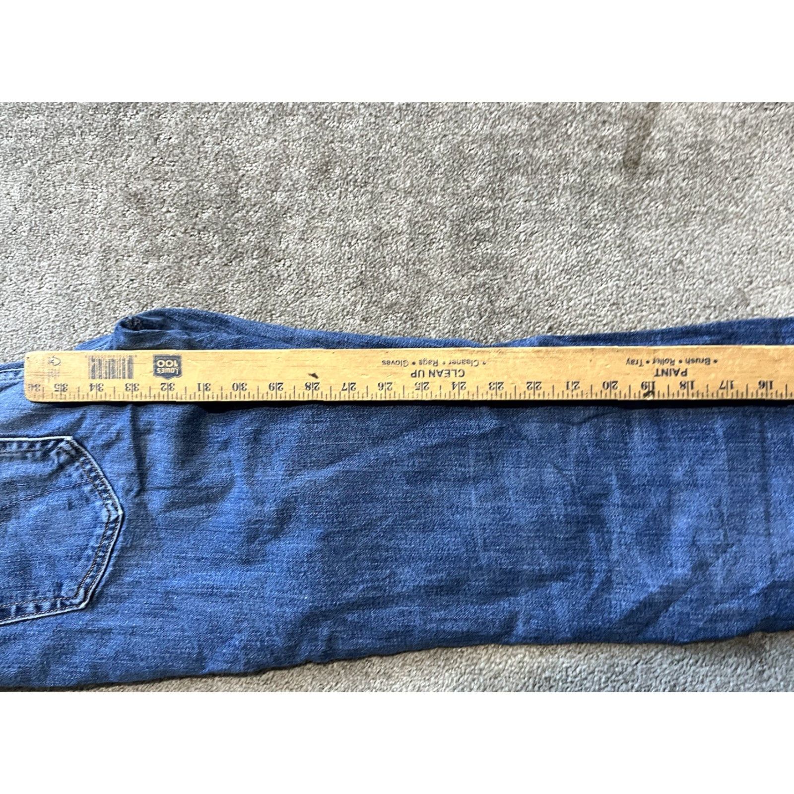 Vintage VINTAGE Joe's Jeans Men's Blue Flat Front Straight Leg Jeans 30x34 Casual Size US 30 / EU 46 - 7 Thumbnail