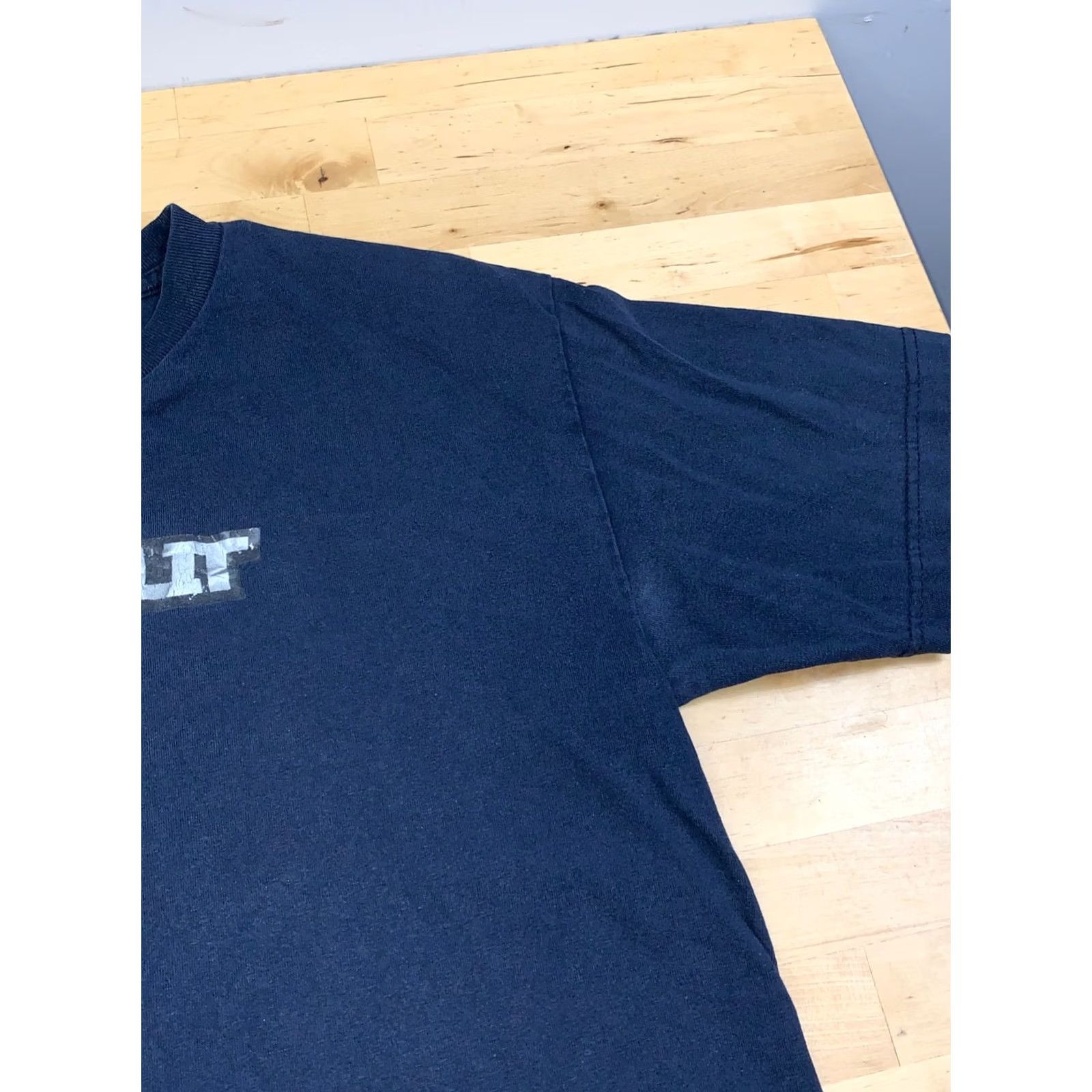 Vintage VINTAGE Split Shirt Men M Blue 90s Y2K Skate Graphic Print Logo T-Shirt Size US M / EU 48-50 / 2 - 6 Thumbnail