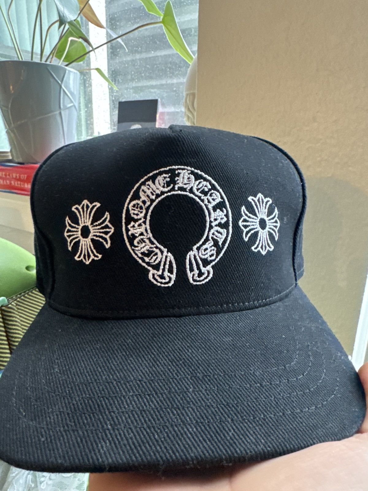 Chrome Hearts Chrome Hearts Horseshoe Trucker Hat Size ONE SIZE - 1 Thumbnail
