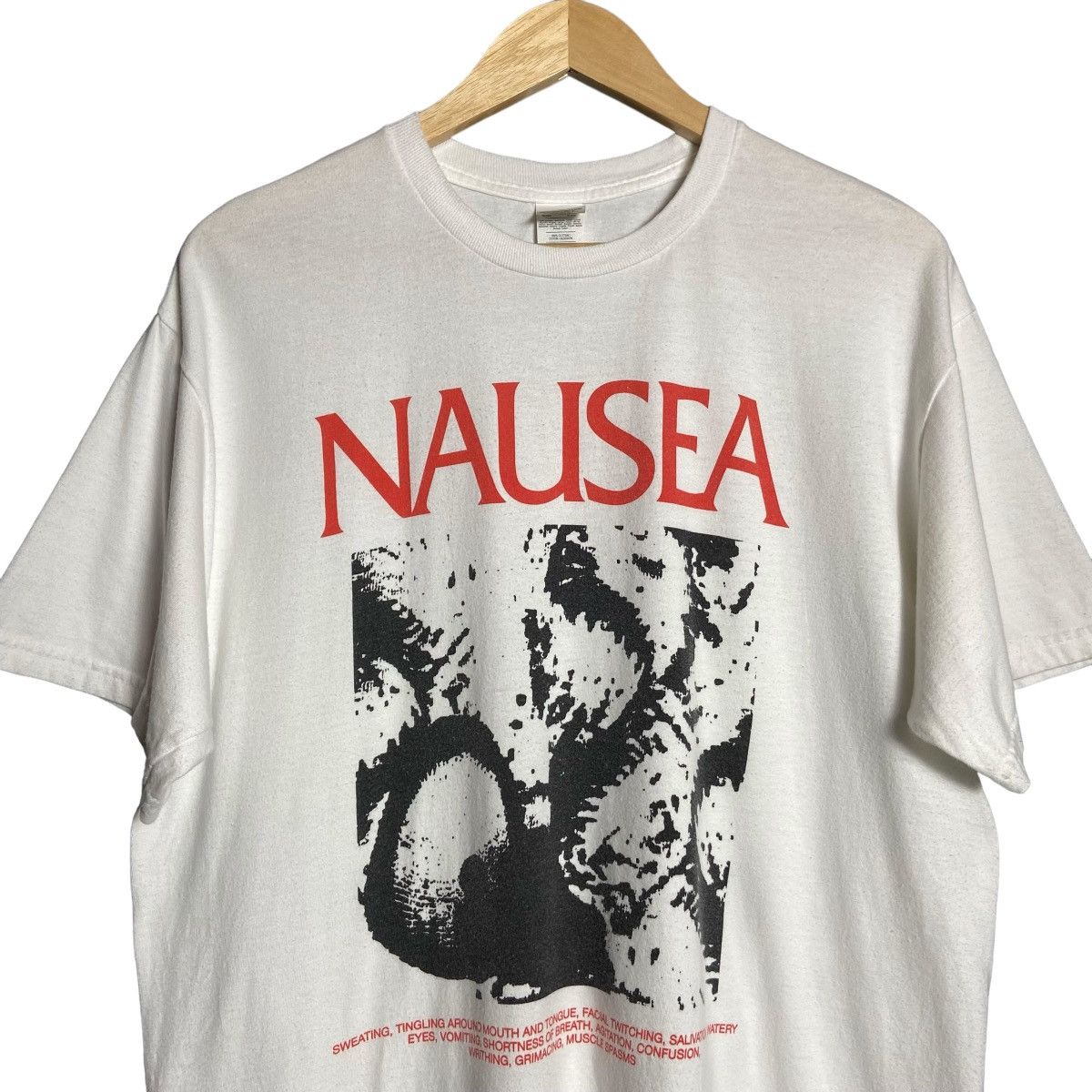 Band Tees × Vintage Vintage Nausea Band Tee Size US L / EU 52-54 / 3 - 2 Thumbnail