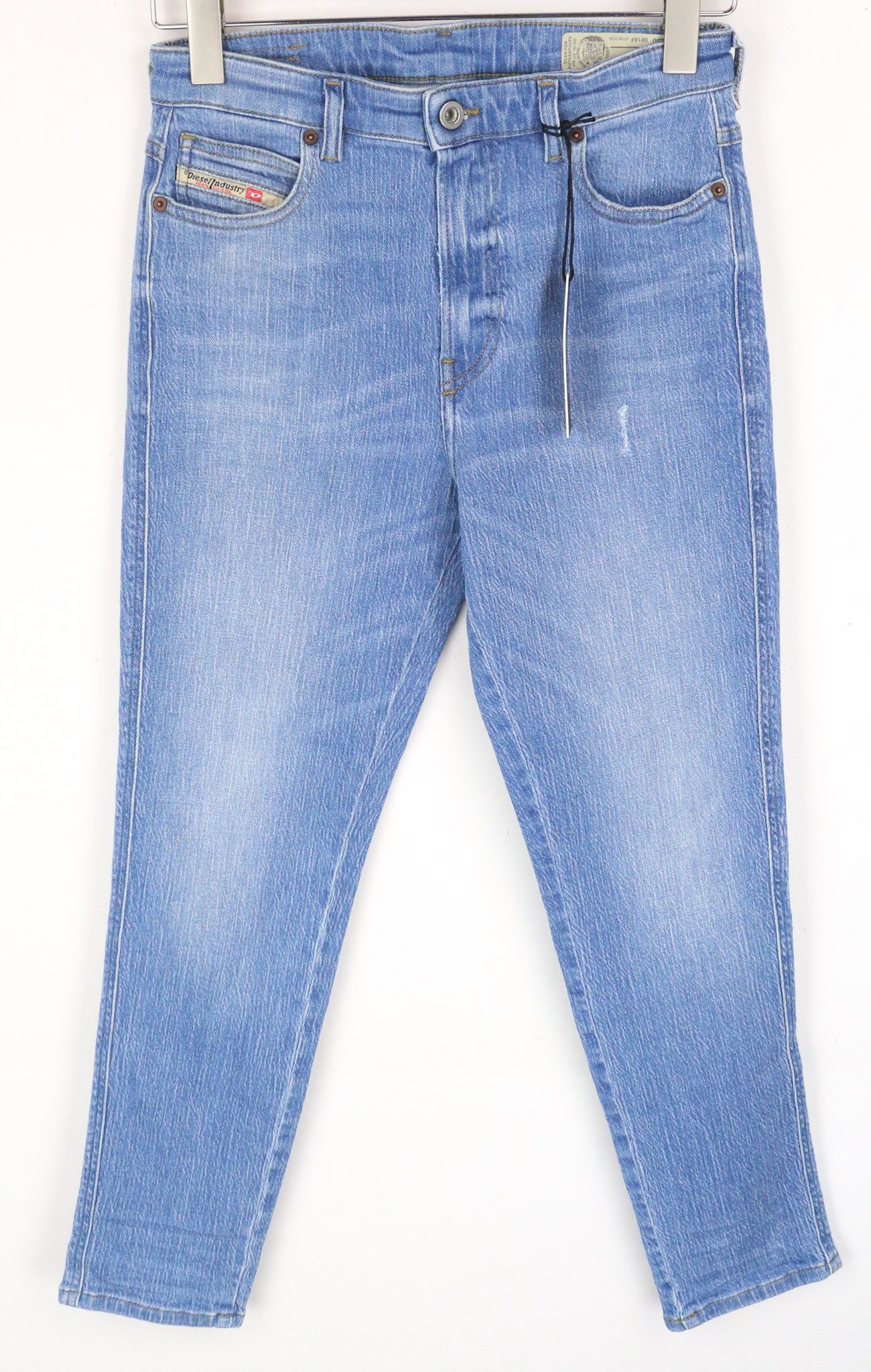 Diesel BABHILA-HIGH 081AF W26/L30 Blue Stretch Jeans 71550 Size 26" / US 2 / IT 38 - 1 Thumbnail