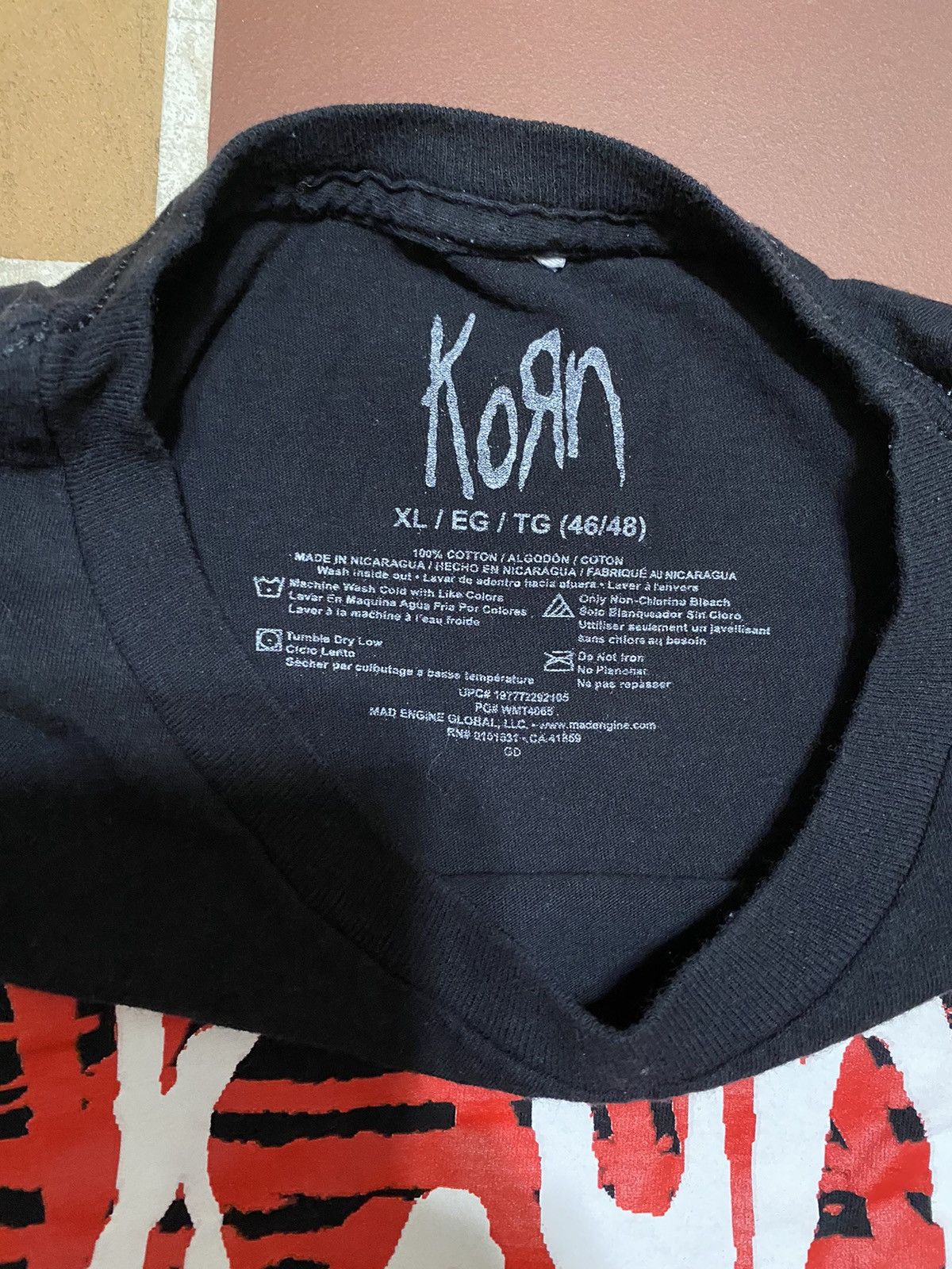 Band Tees Vintage Korn Band tee shirt xl Size US XL / EU 56 / 4 - 2 Thumbnail