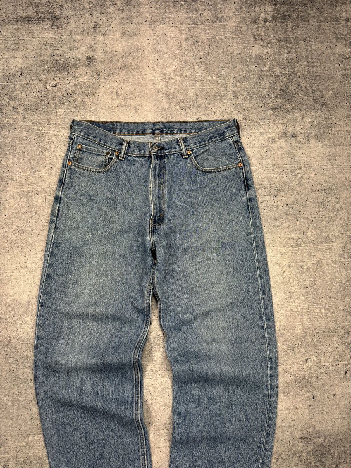 Levi's × Levi's Vintage Clothing × Vintage Vintage Levi’s 550 501 Blue Stonewashed Denim Jeans Trousers Size US 36 / EU 52 - 5 Thumbnail