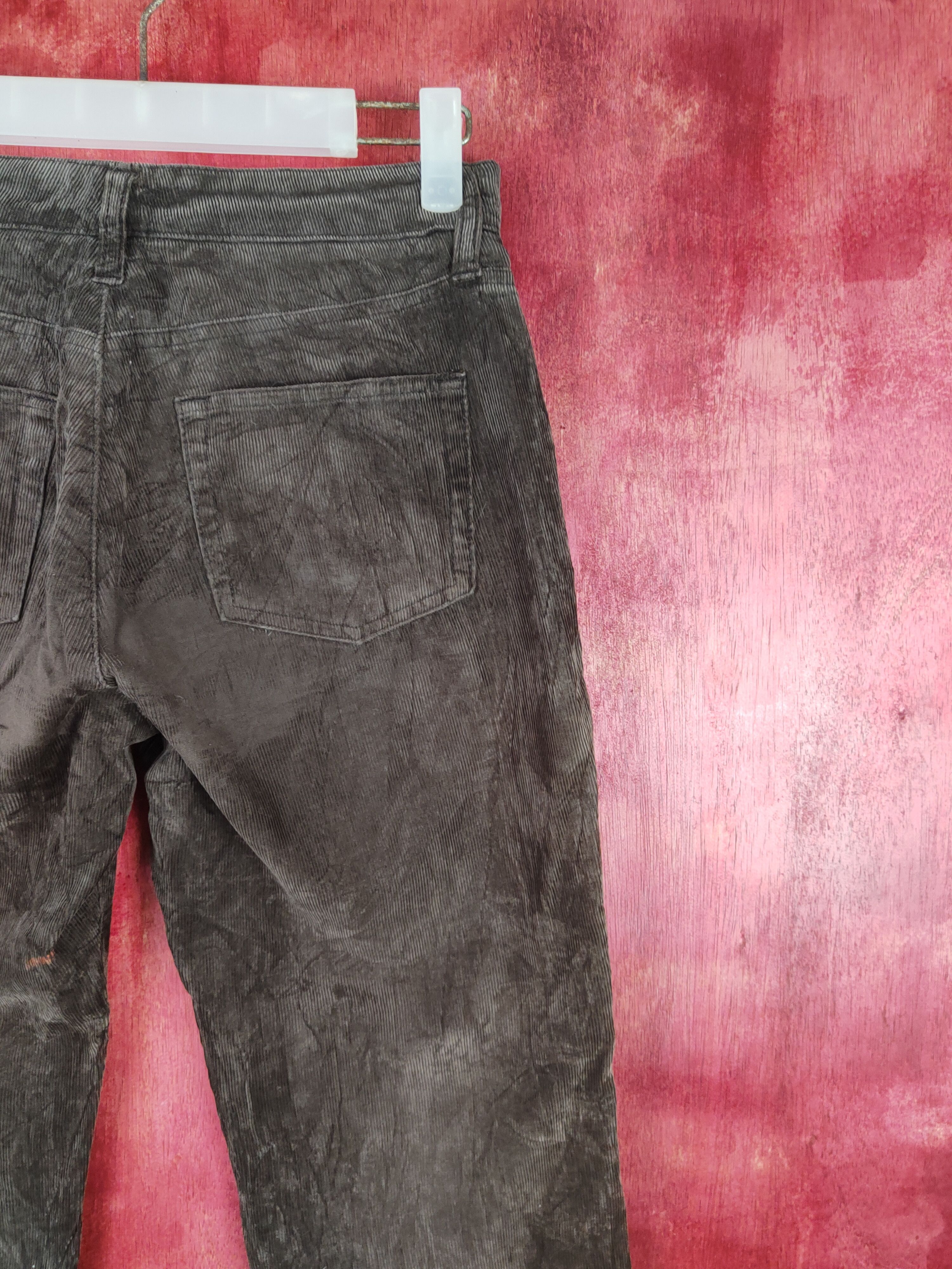 Uniqlo Uniqlo vintage Dark Brown japan Corduroy Pants #S1382 Size US 29 - 10 Thumbnail