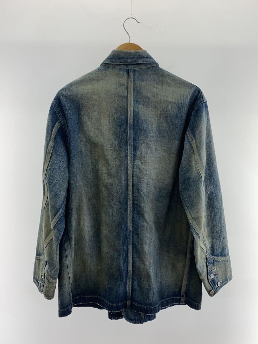 A.PRESSE Blue Cotton Vintage Coverall Jacket 25ss Size US L / EU 52-54 / 3 - 2 Thumbnail