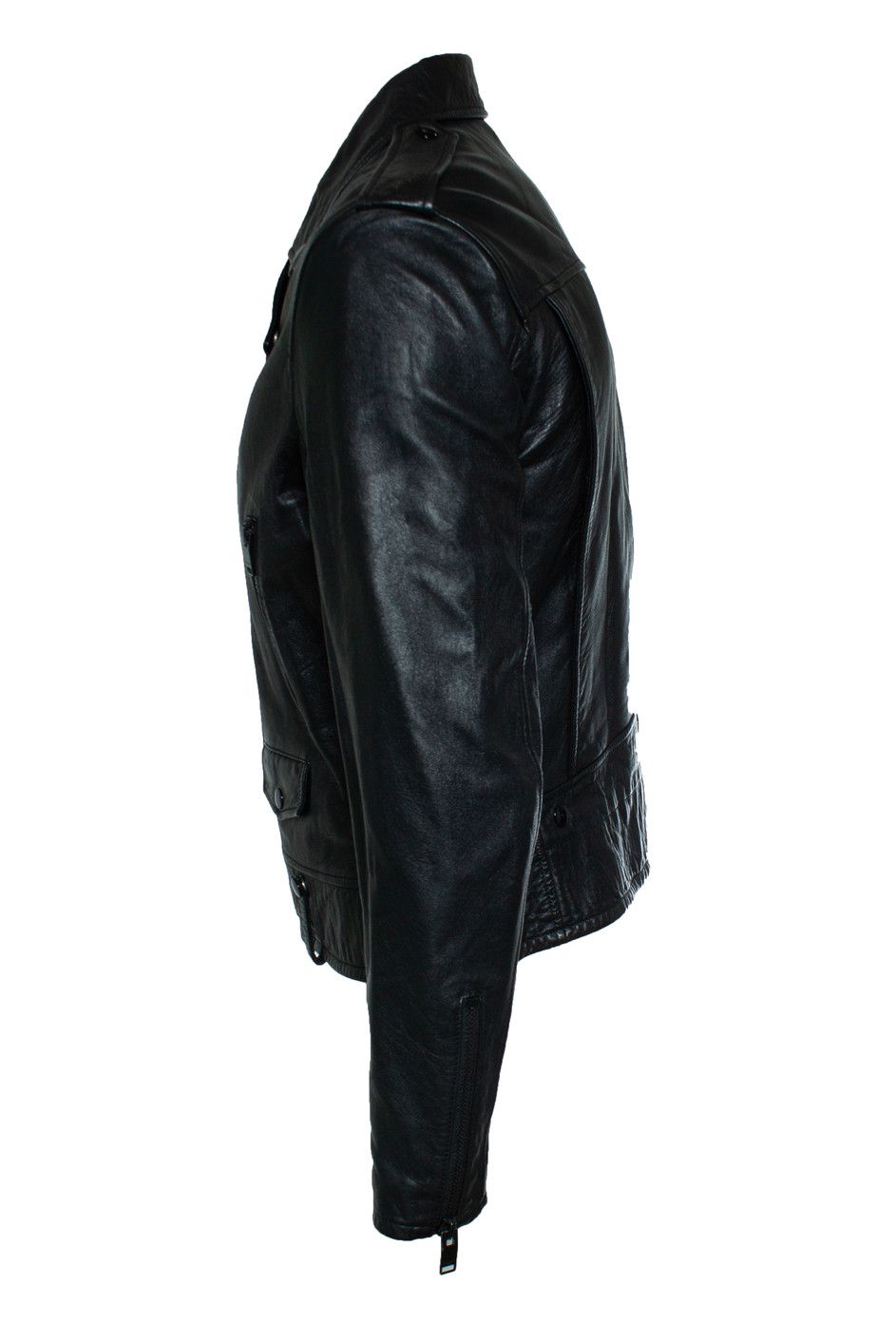 Saint Laurent Paris Saint Laurent, 2016 black leather biker Size US L / EU 52-54 / 3 - 4 Thumbnail