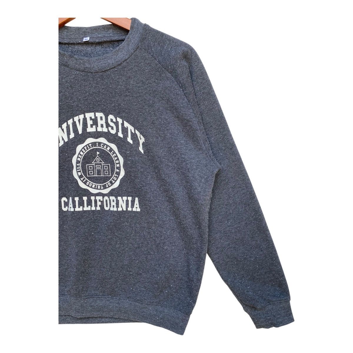 Vintage University California Sweashirt Spellout Crewneck Size M Size US M / EU 48-50 / 2 - 4 Thumbnail